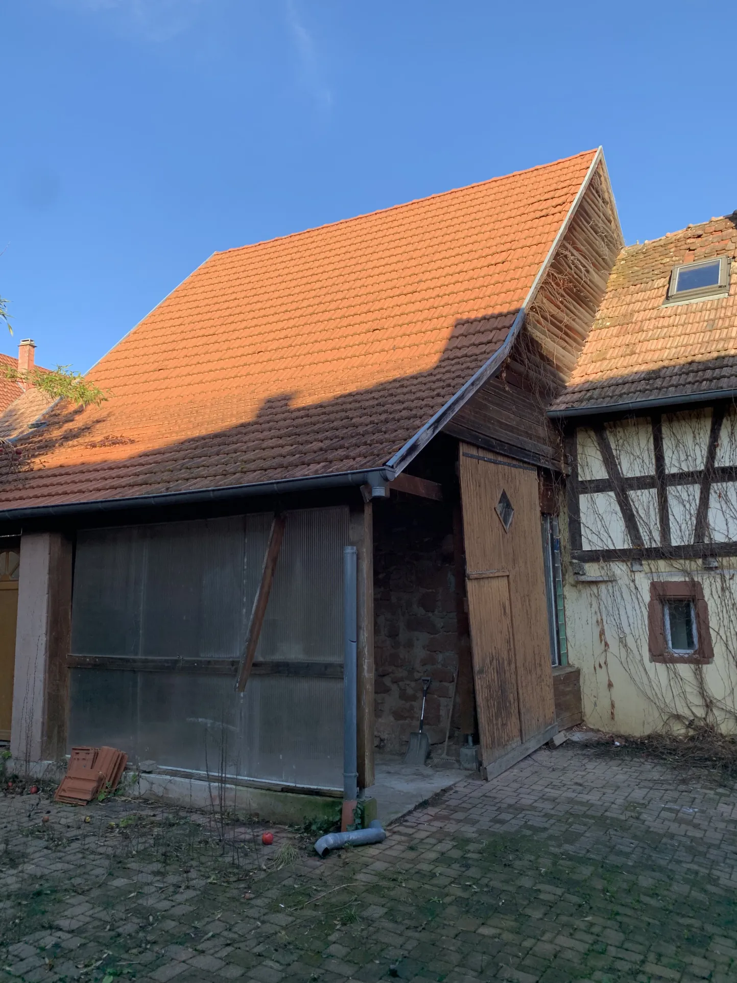 À vendre ensemble de deux maisons de village à Saint-Jean-Saverne - Surface totale 194 m² 