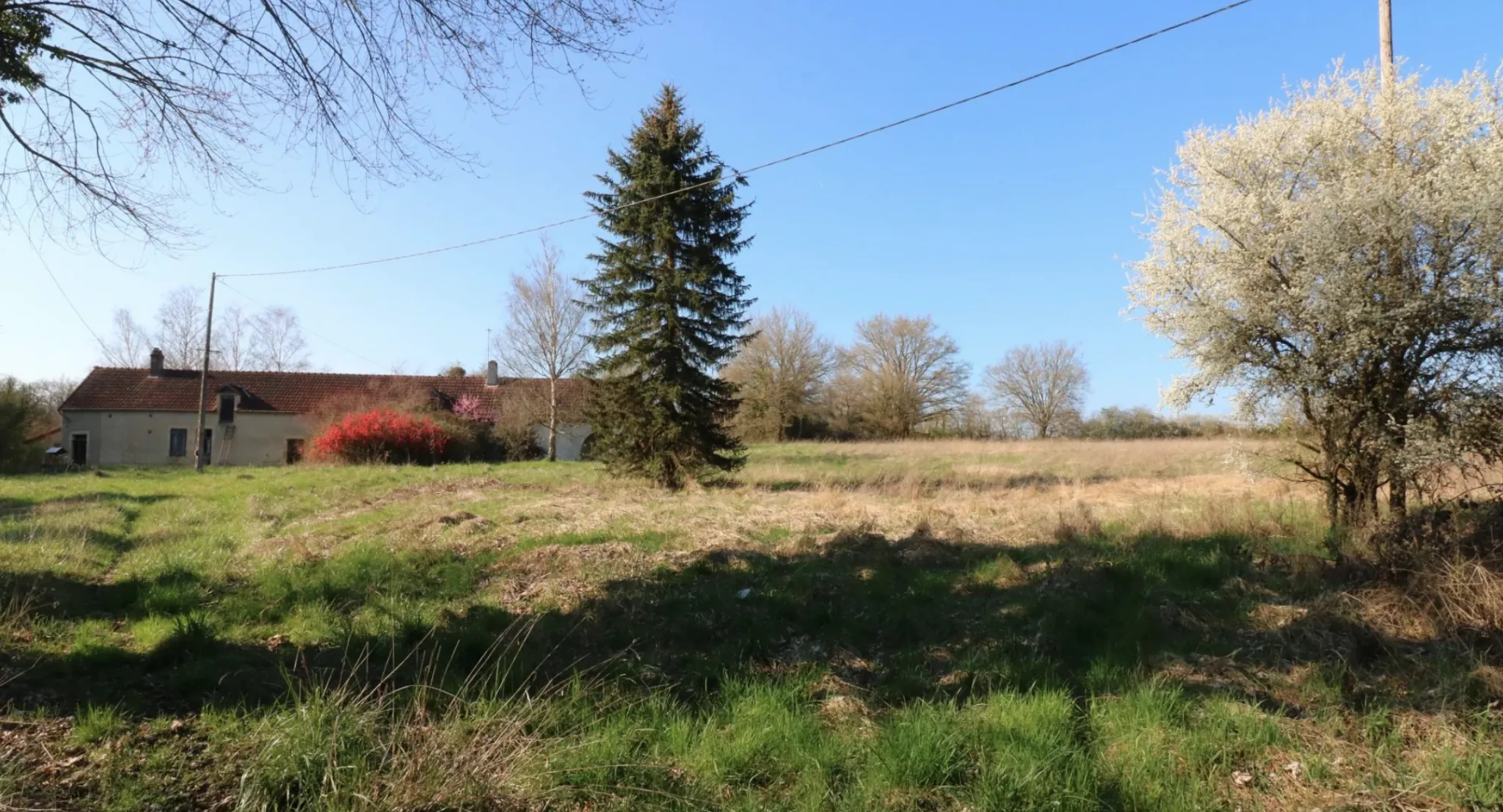 Longère avec étang et 3,7 hectares à vendre à La Guerche-sur-l'Aubois 