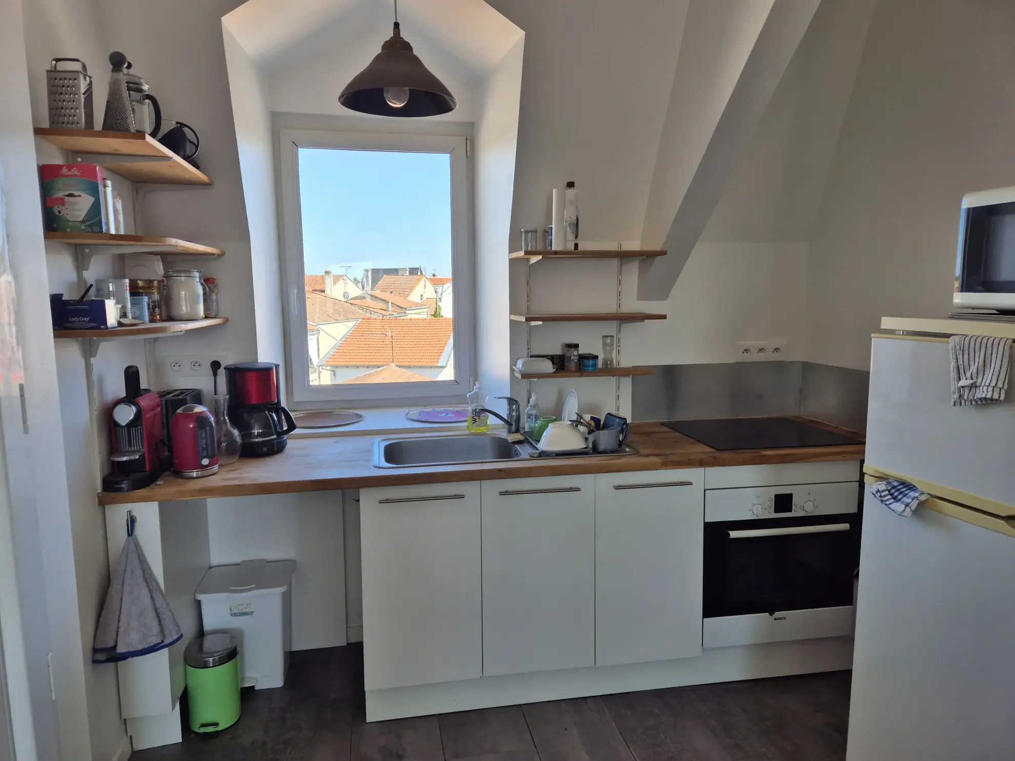 Bel appartement mansardé avec vue mer à Fouras au dernier étage 