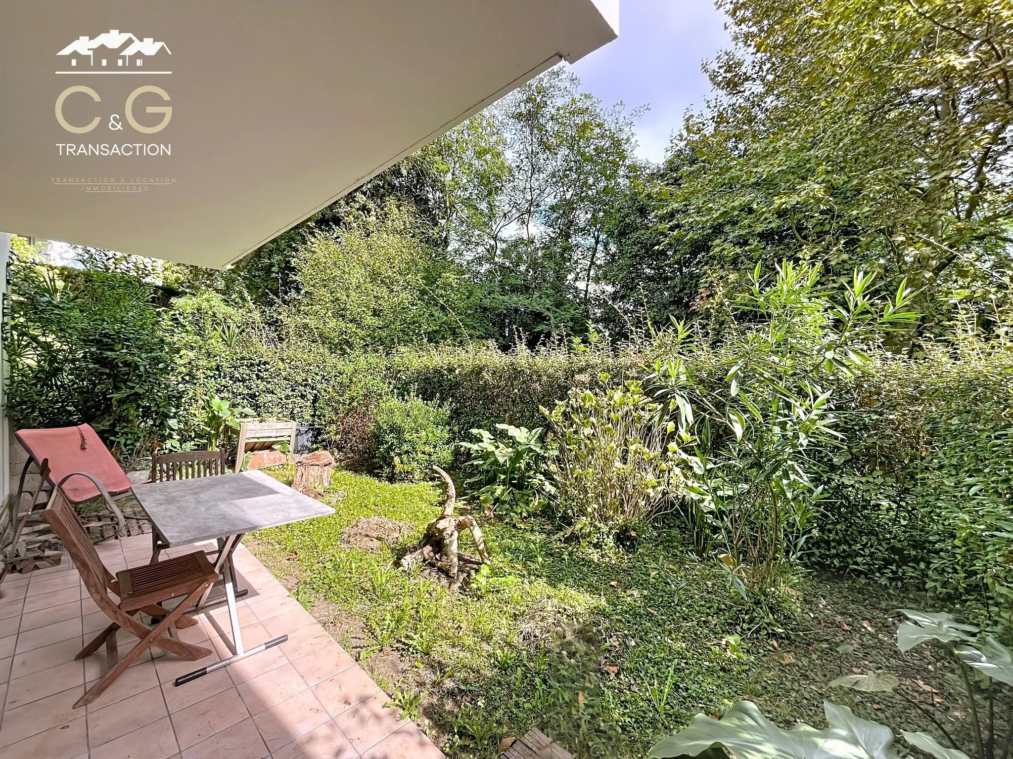 Appartement T2 à Anglet avec jardin, cave et stationnement – Secteur calme