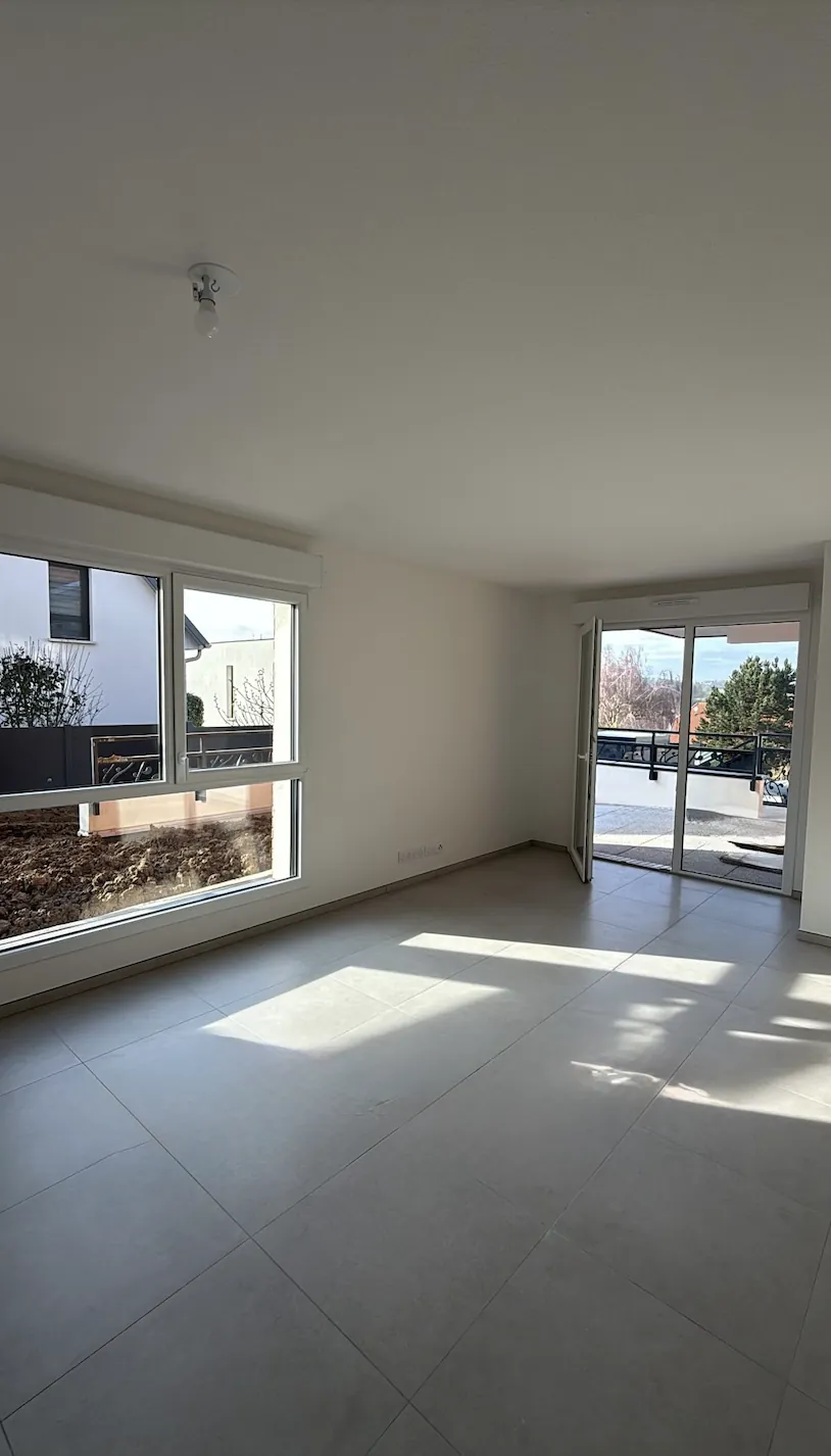 Appartement T3 avec terrasse à Landser – Neuf 2025, faible charges 