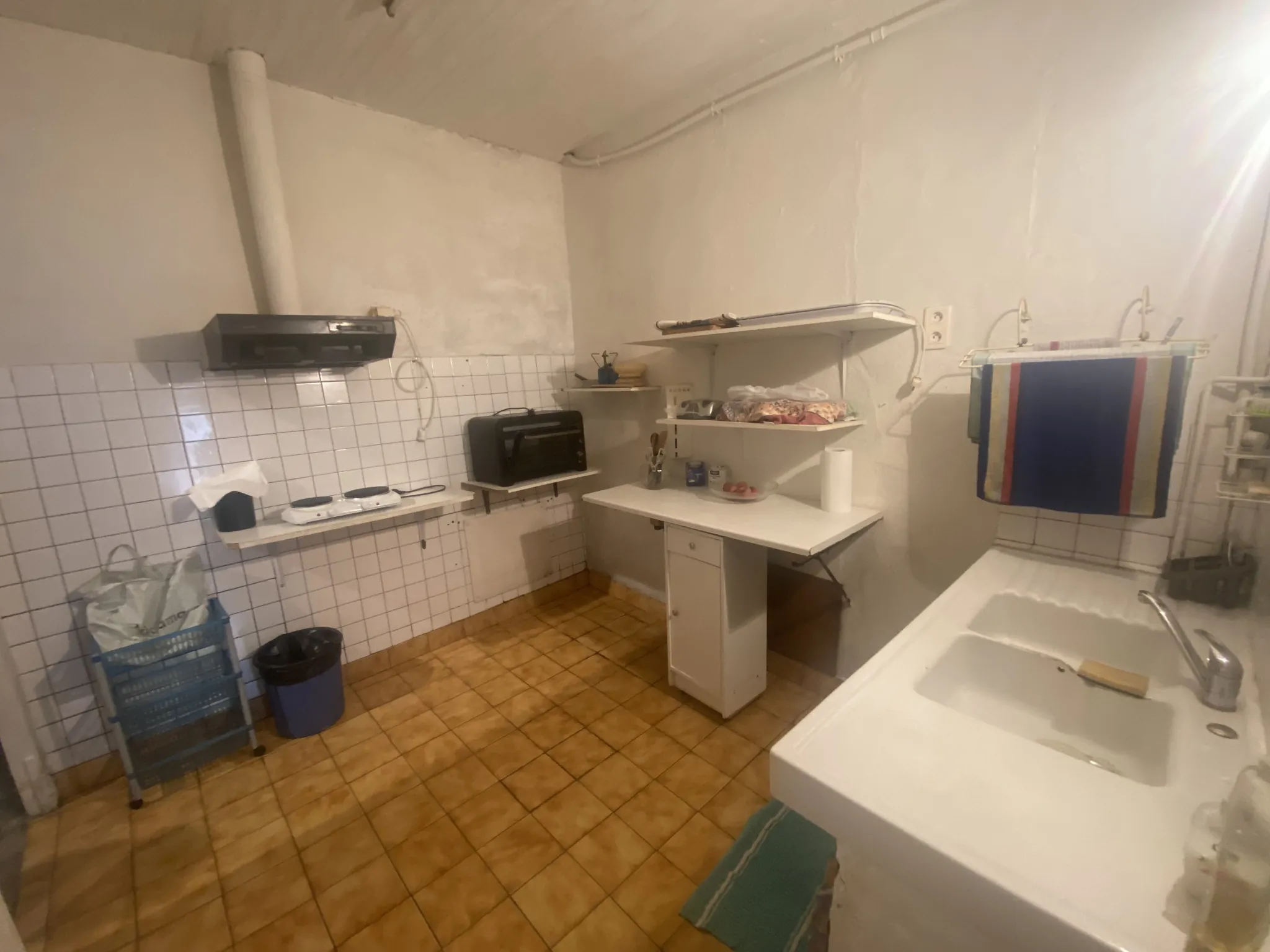 Maison de 136 m² à La Réole avec grand jardin et garage, investissement potentiel 