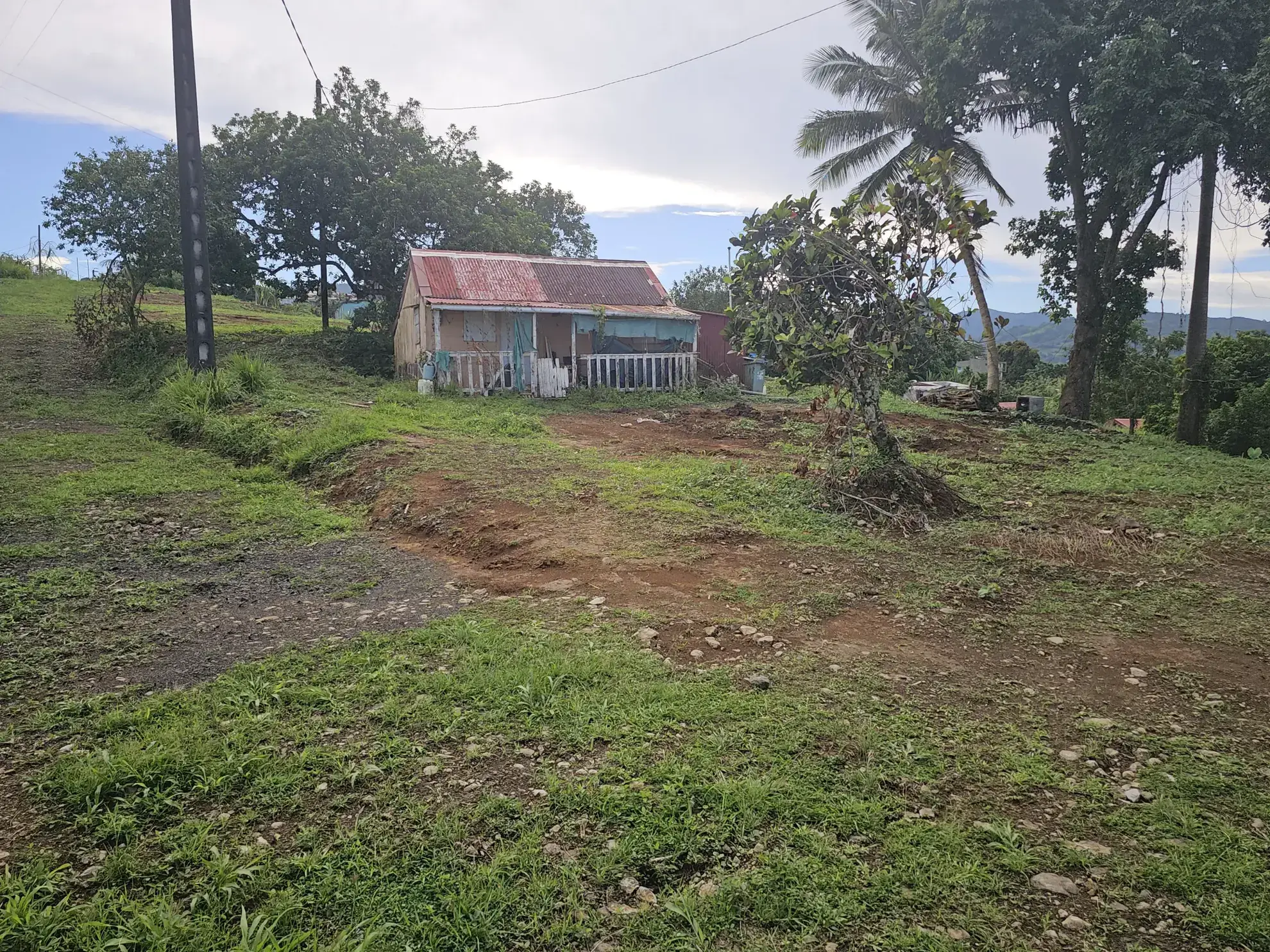 Terrain constructible plat de 461 m² au Morne des Esses à vendre 
