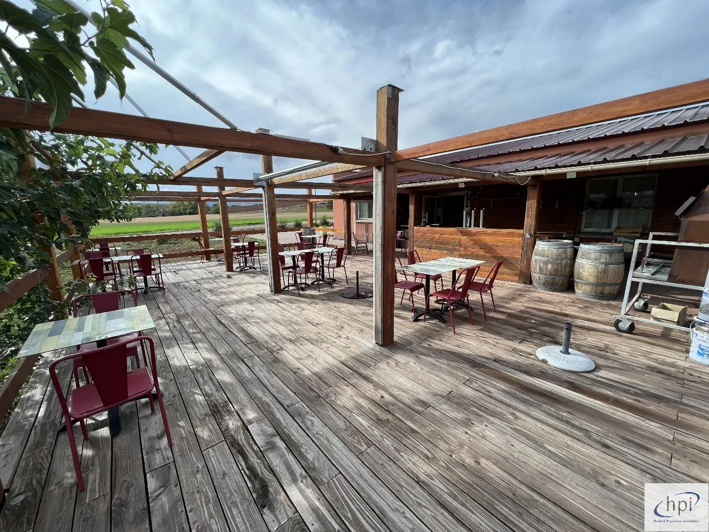 A vendre murs et fonds de commerce bar restaurant à Saint Affrique avec grand terrain 