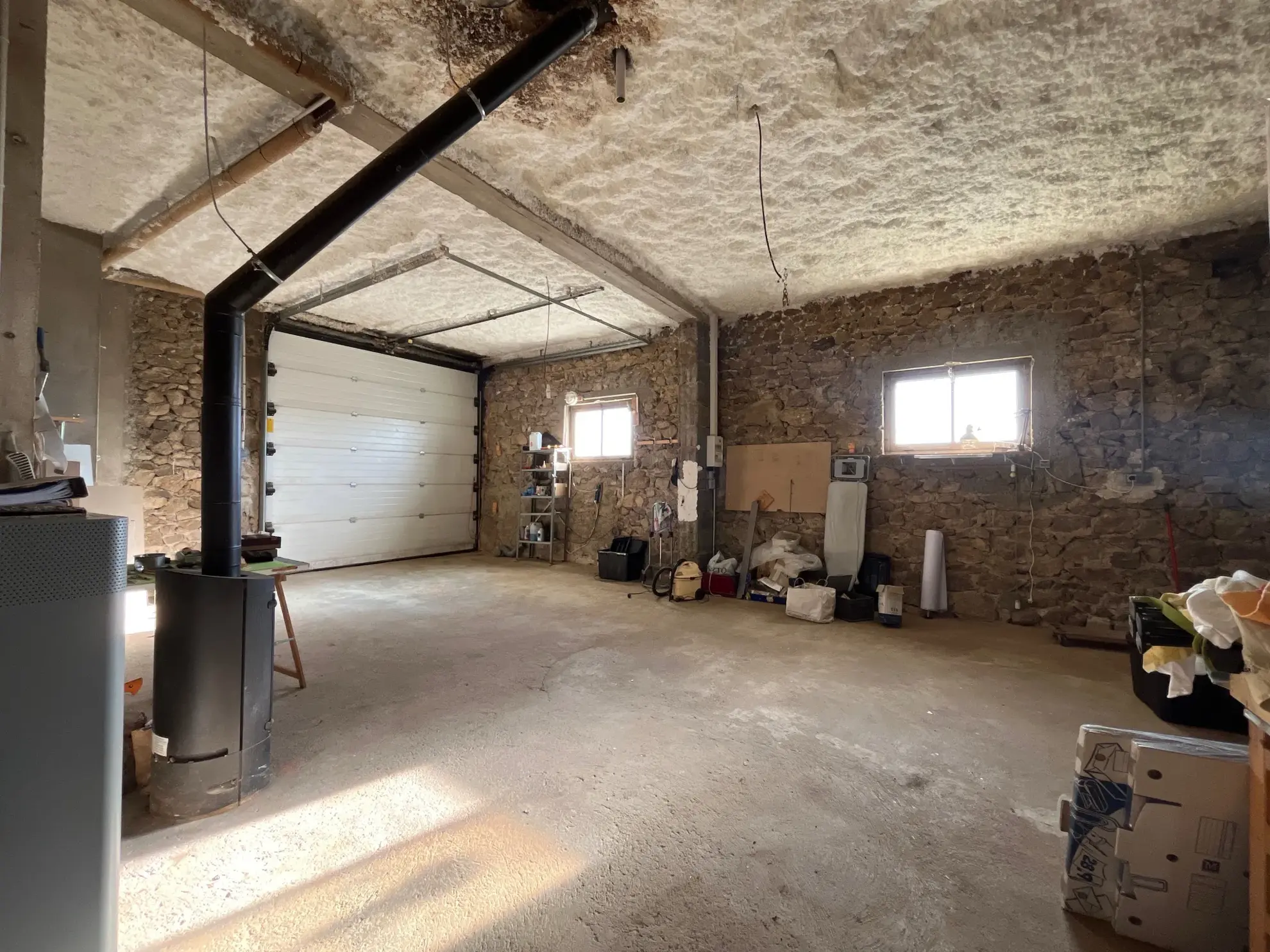 Belle maison de 136 m² avec garage à Plats, vue dégagée sur les montagnes 