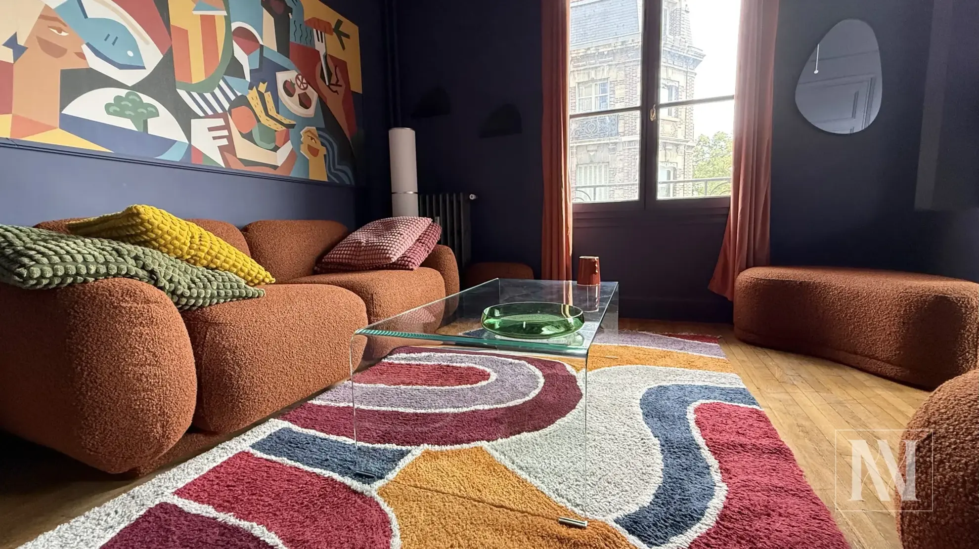 Superbe appartement meublé de 65m² au centre de Troyes, charme Art déco 