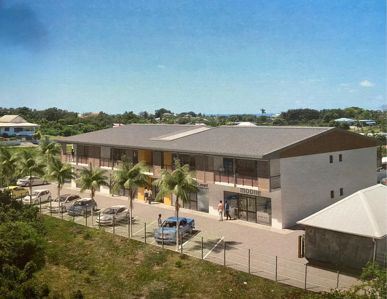 Locaux commerciaux neufs à vendre à Saint-François - Oxygen Center