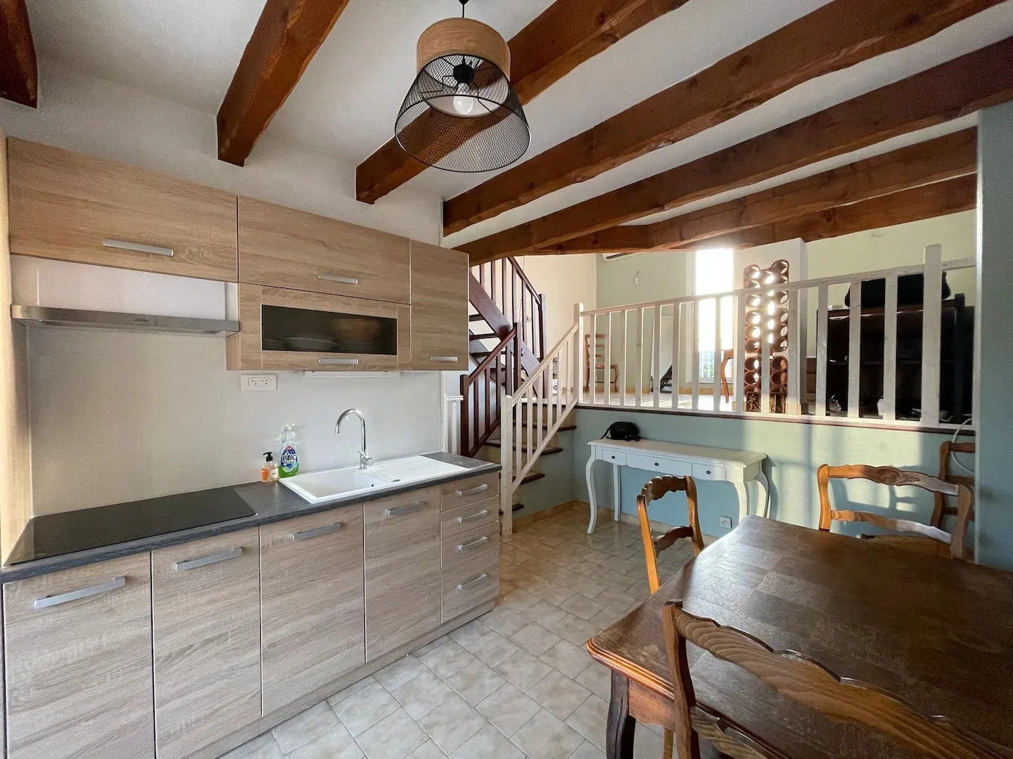 Charmante maison de 65 m² avec triple terrasse et vue mer à Saint Pierre la Mer 