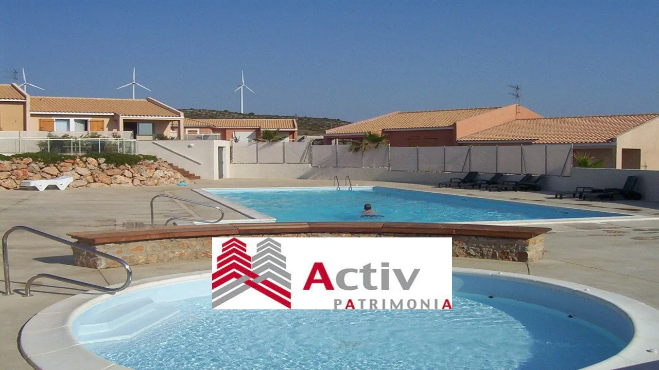 Appartement duplex avec vue mer à Fitou - Résidence avec piscine