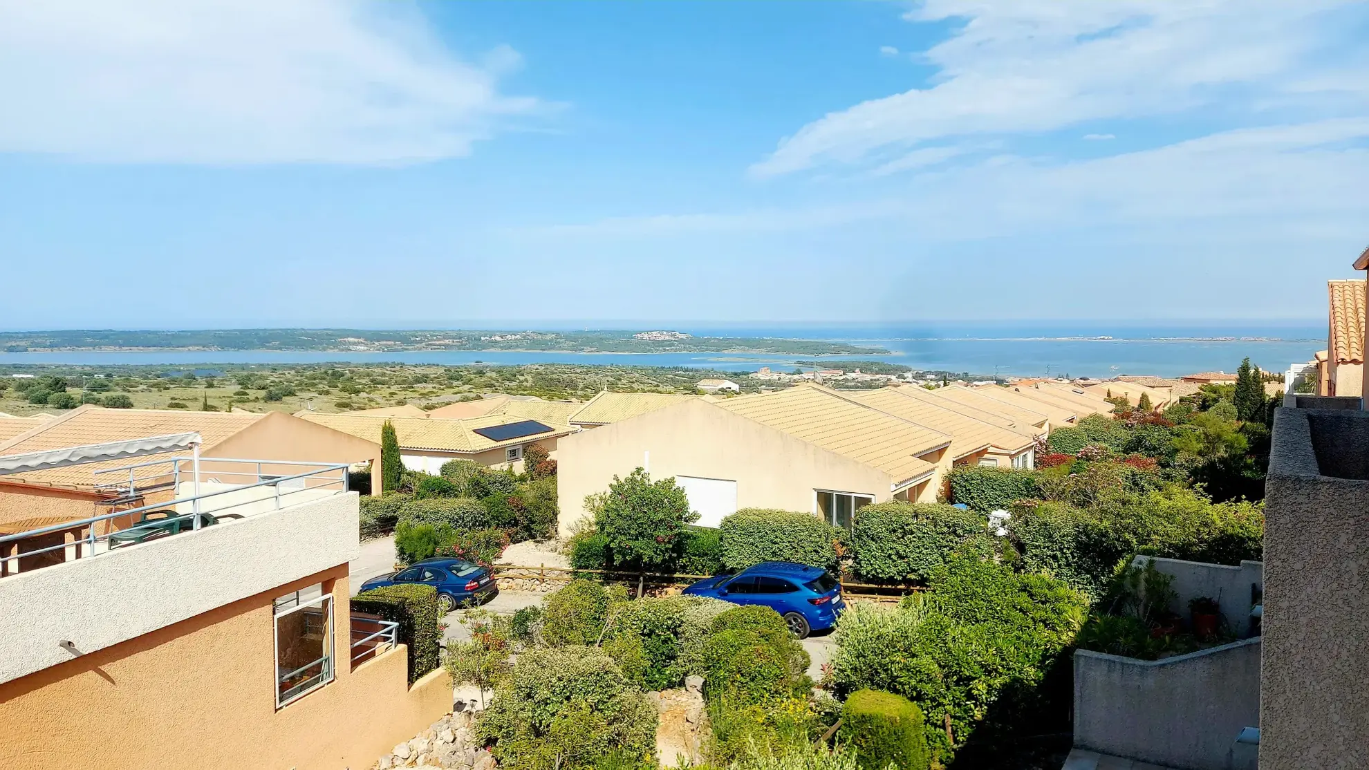 Appartement duplex avec vue mer à Fitou - Résidence avec piscine 