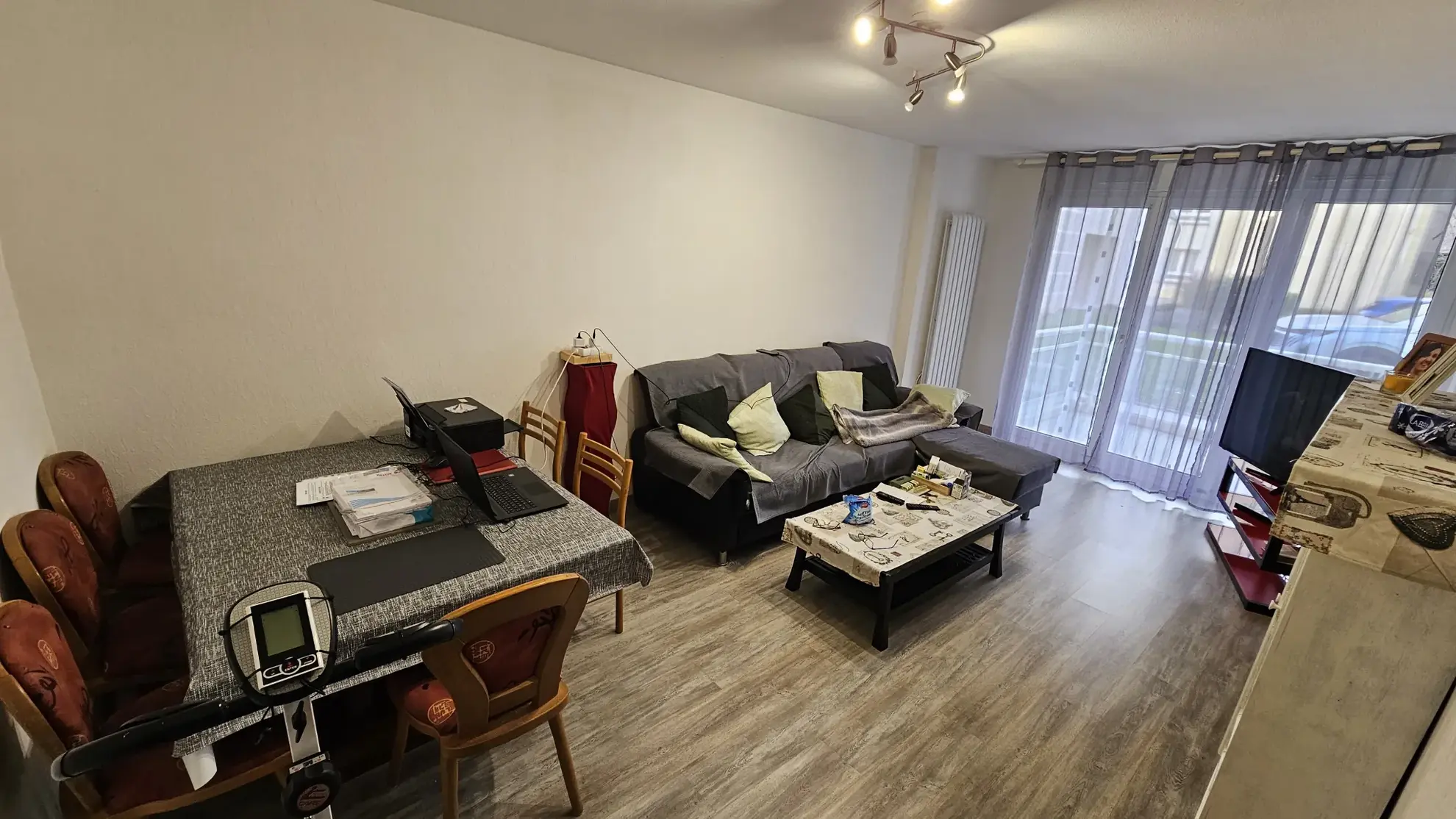 A vendre appartement F2 à Sierentz avec terrasse, cave et parking 