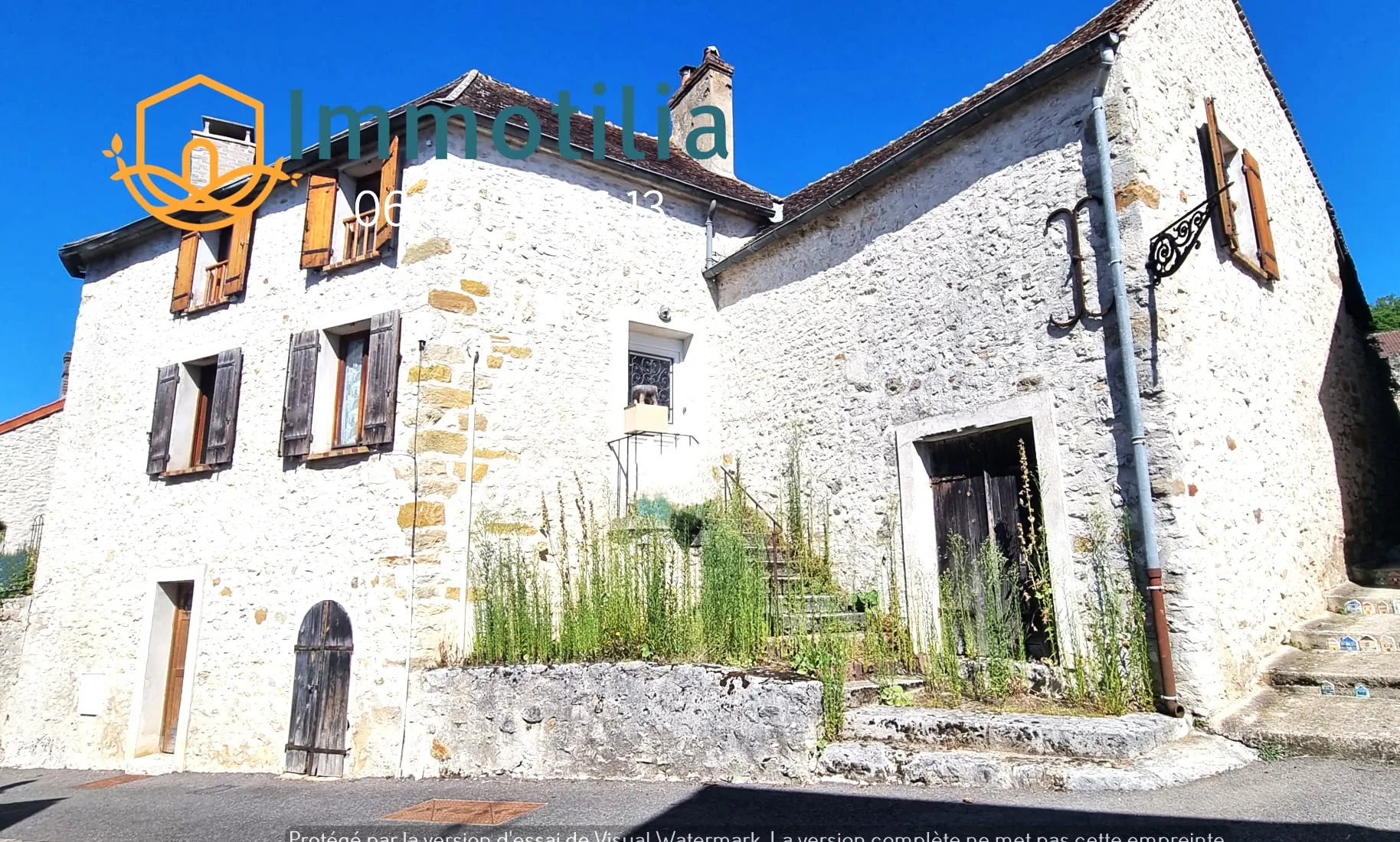 Maison en pierre à Donnemarie-Dontilly avec jardin clos et 3 chambres