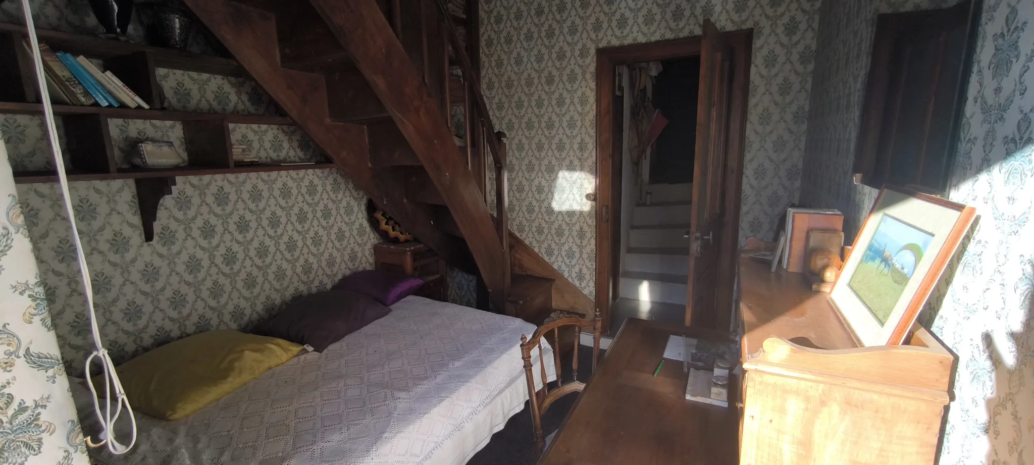 Charmante maison en pierre avec vue panoramique à Conques-en-Rouergue 