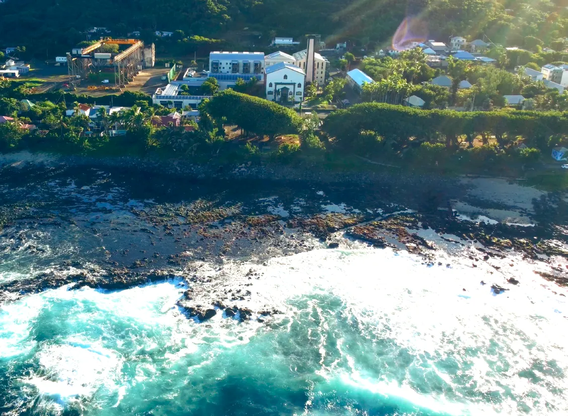 Terrain constructible de 467 m² à Saint-Pierre, secteur Grands Bois 