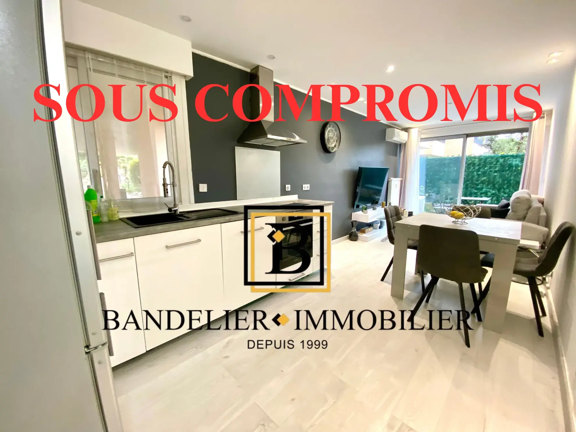 Appartement 2 pièces avec terrasse à Le Cannet - Résidence sécurisée