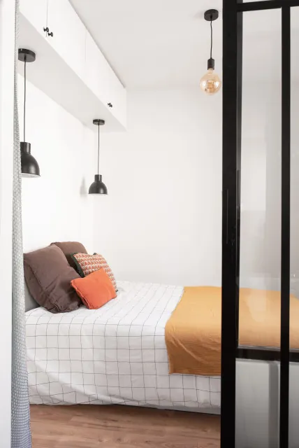Appartement lumineux de 24 m² avec mezzanine à Lyon, rue Duviard 