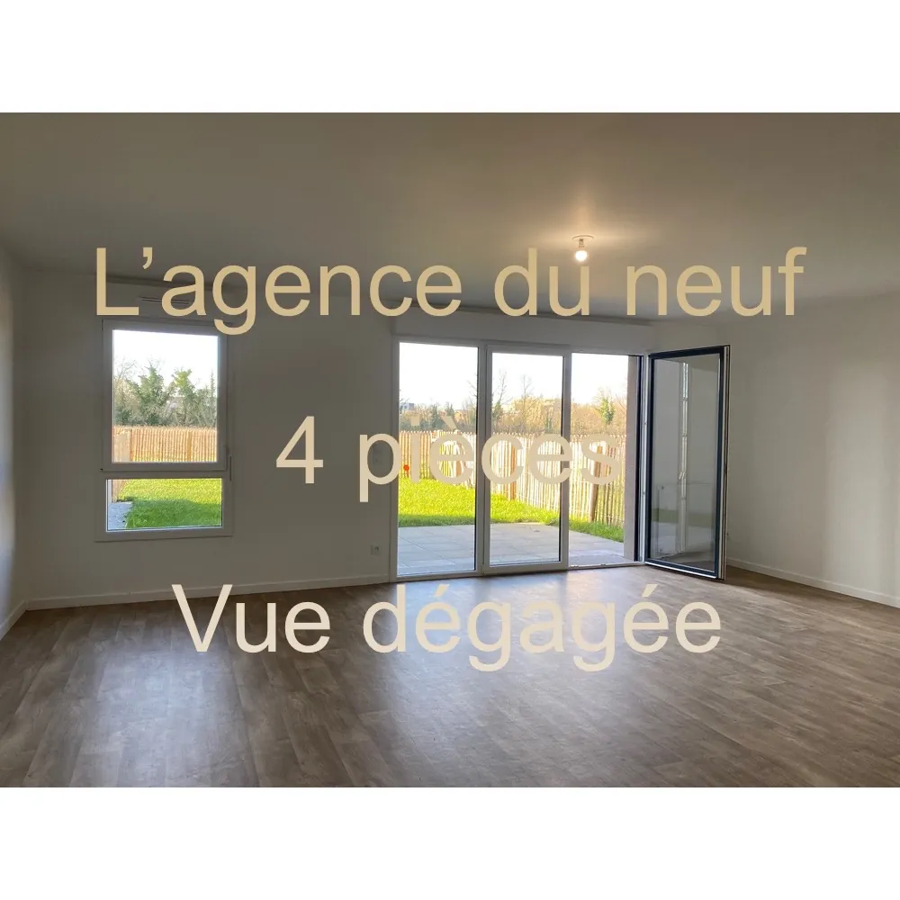 Appartement 4 pièces avec terrasse et jardin à Verson, proche Caen - 90 m²
