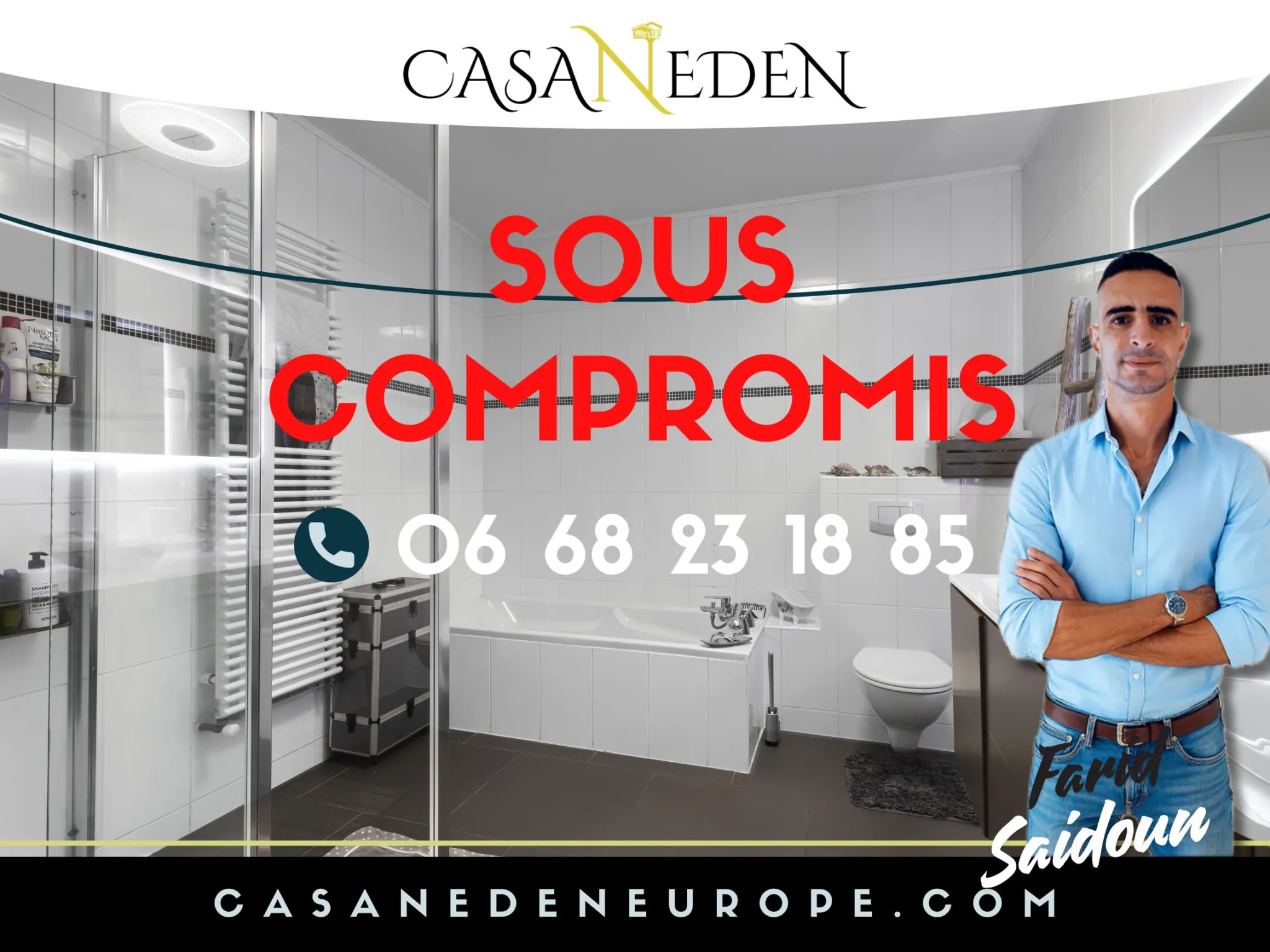 Maison jumelée de 125 m2 avec terrasse, jardin et garage à Longuyon