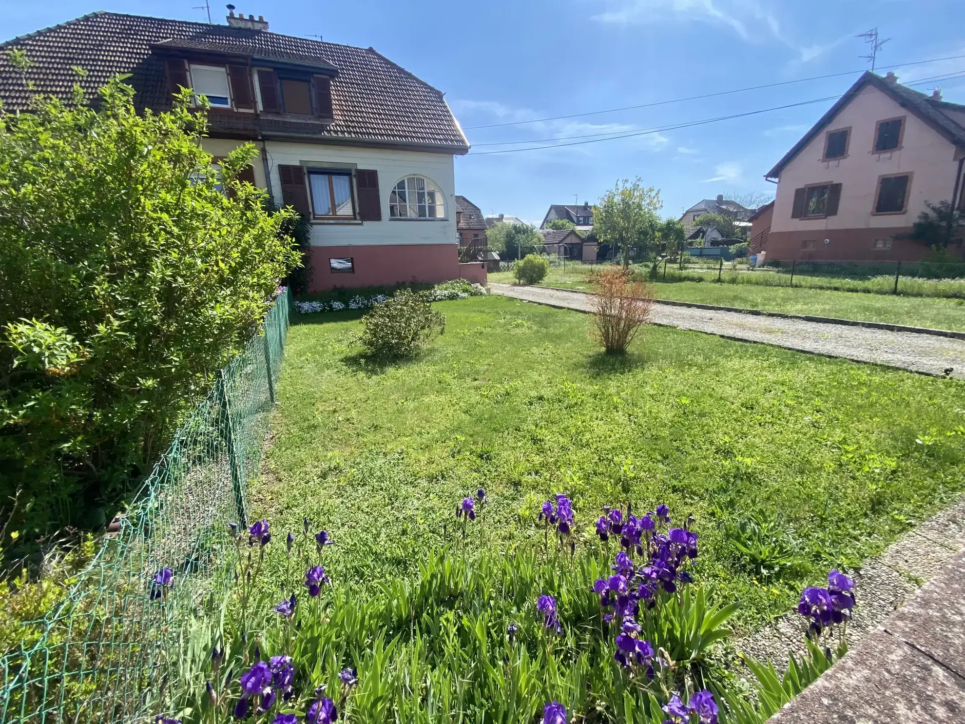 Maison familiale de 3/4 pièces avec jardin et garage à Wittelsheim