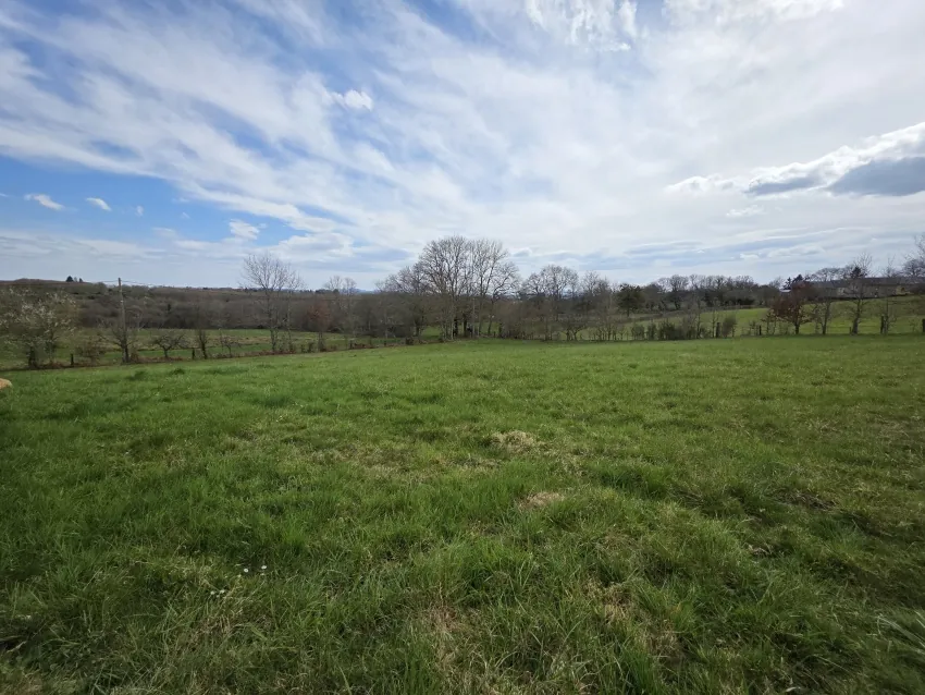 Maison en pierre à rénover avec dépendances et vue sur les Montes d'Auvergne à Saint Gervais d'Auvergne 