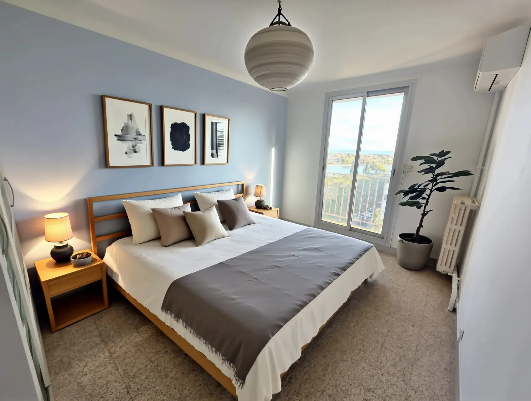 Appartement lumineux de 66,93 m² avec vue sur le canal à Martigues 