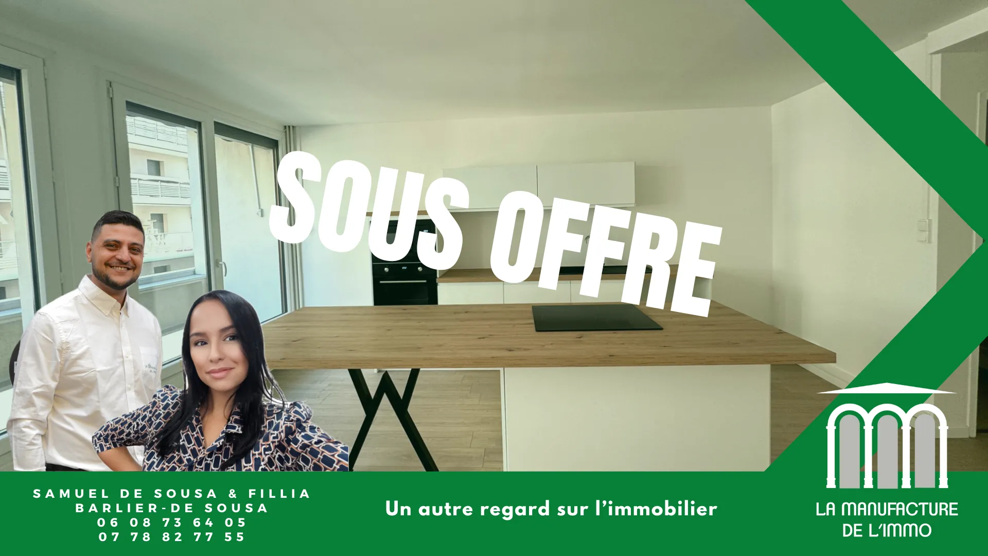 Appartement T3 rénové avec balcon, cave et garage à Saint-Étienne