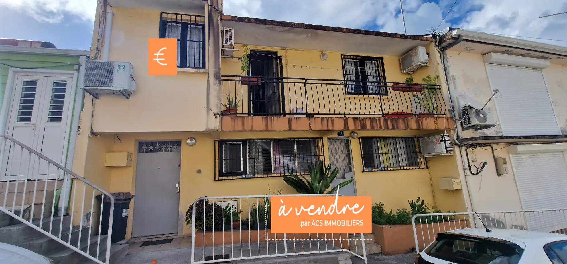 Maison de ville à vendre au Lamentin - 82 m², 3 chambres, quartier calme