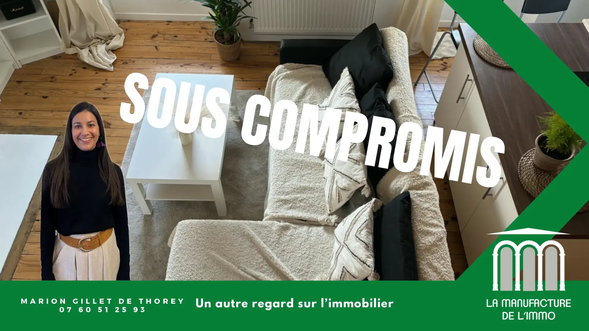Appartement F1 bis lumineux à vendre à Saint-Étienne, location fiable, investissement idéal