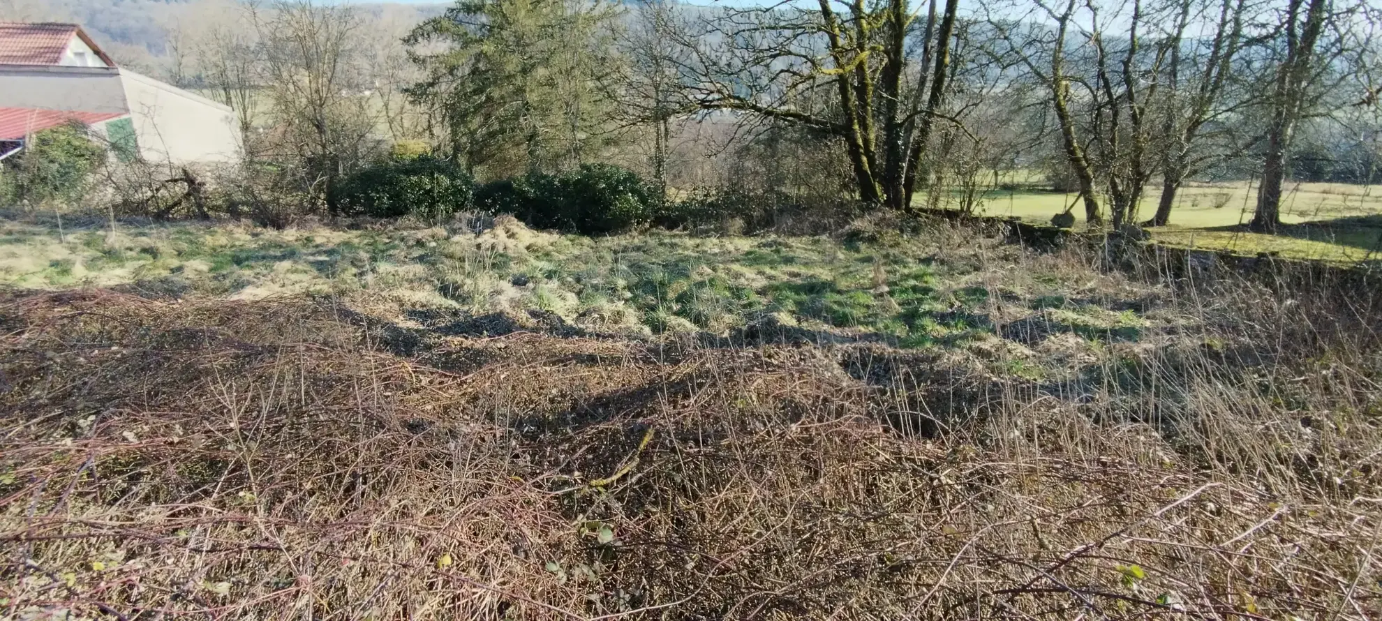 Terrain à bâtir viabilisé avec vue panoramique à Harreville les Chanteurs 