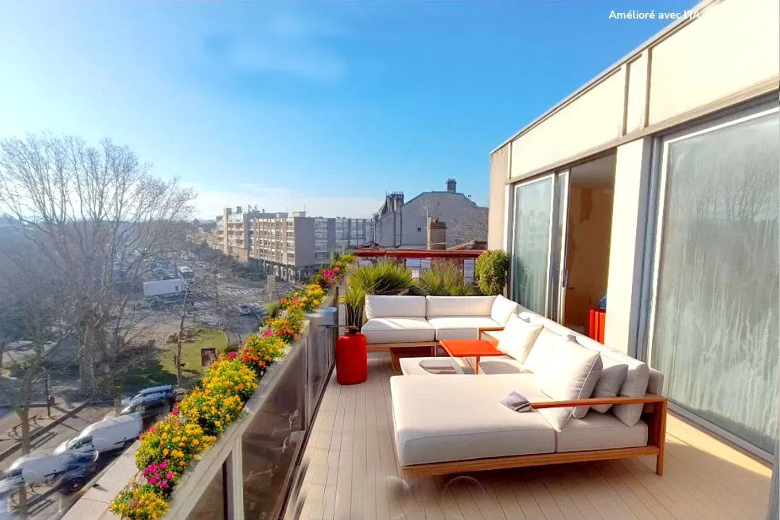 Appartement de luxe de 93 m² avec terrasses et vue panoramique à Carcassonne