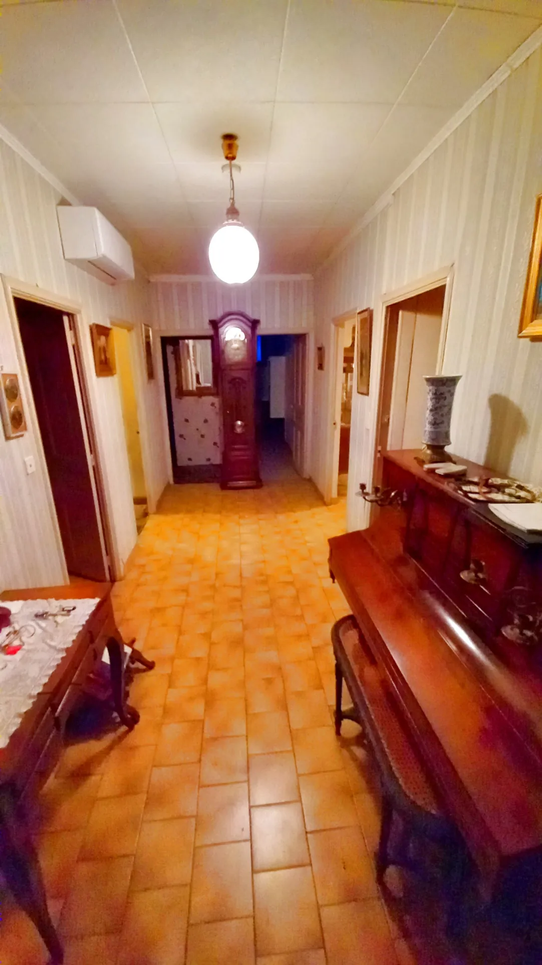 Grand appartement à Bedarieux avec balcon, garage et potentiel de rénovation 