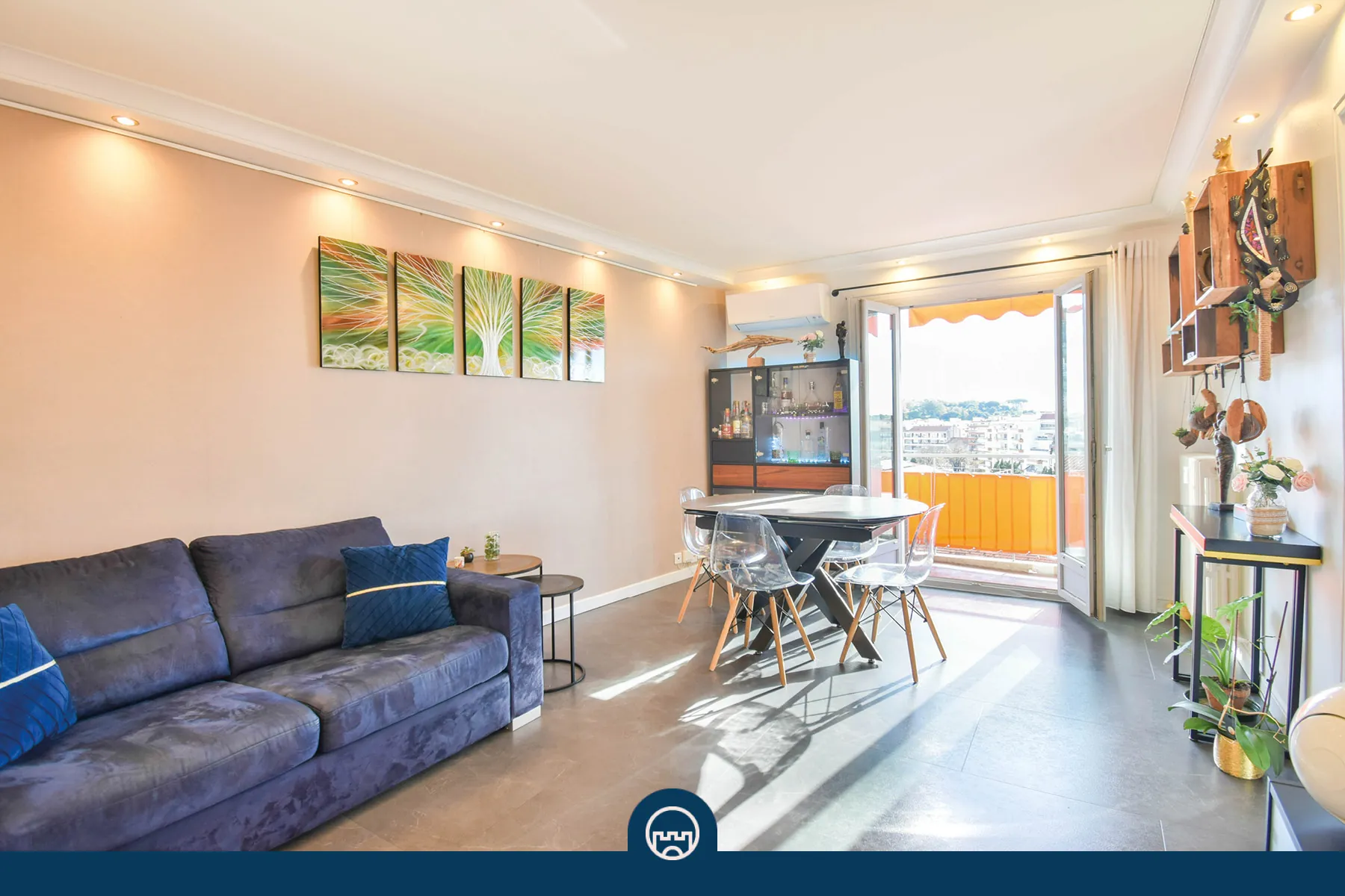 Appartement 2 pièces à Nice proche gare - 48 m² avec balcon