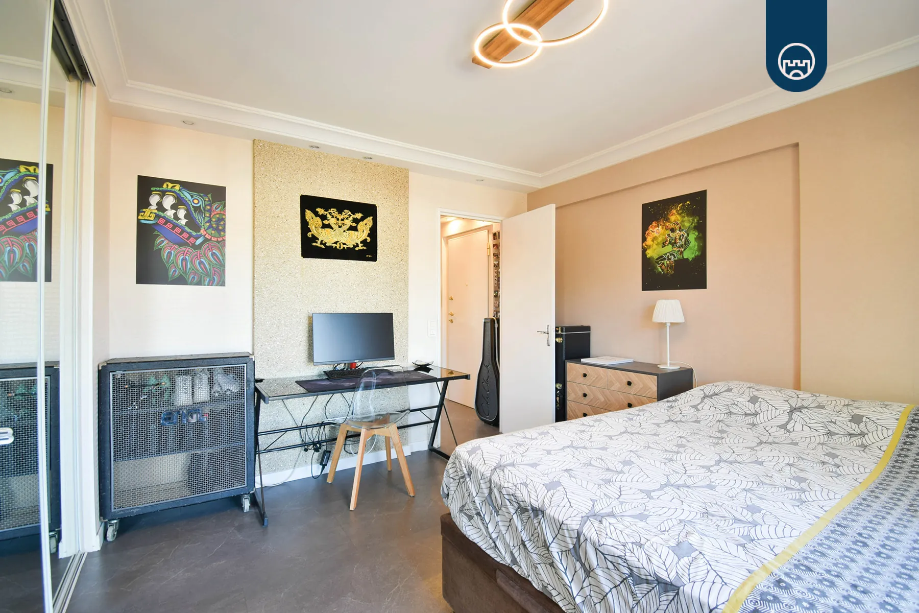 Appartement 2 pièces à Nice proche gare - 48 m² avec balcon 