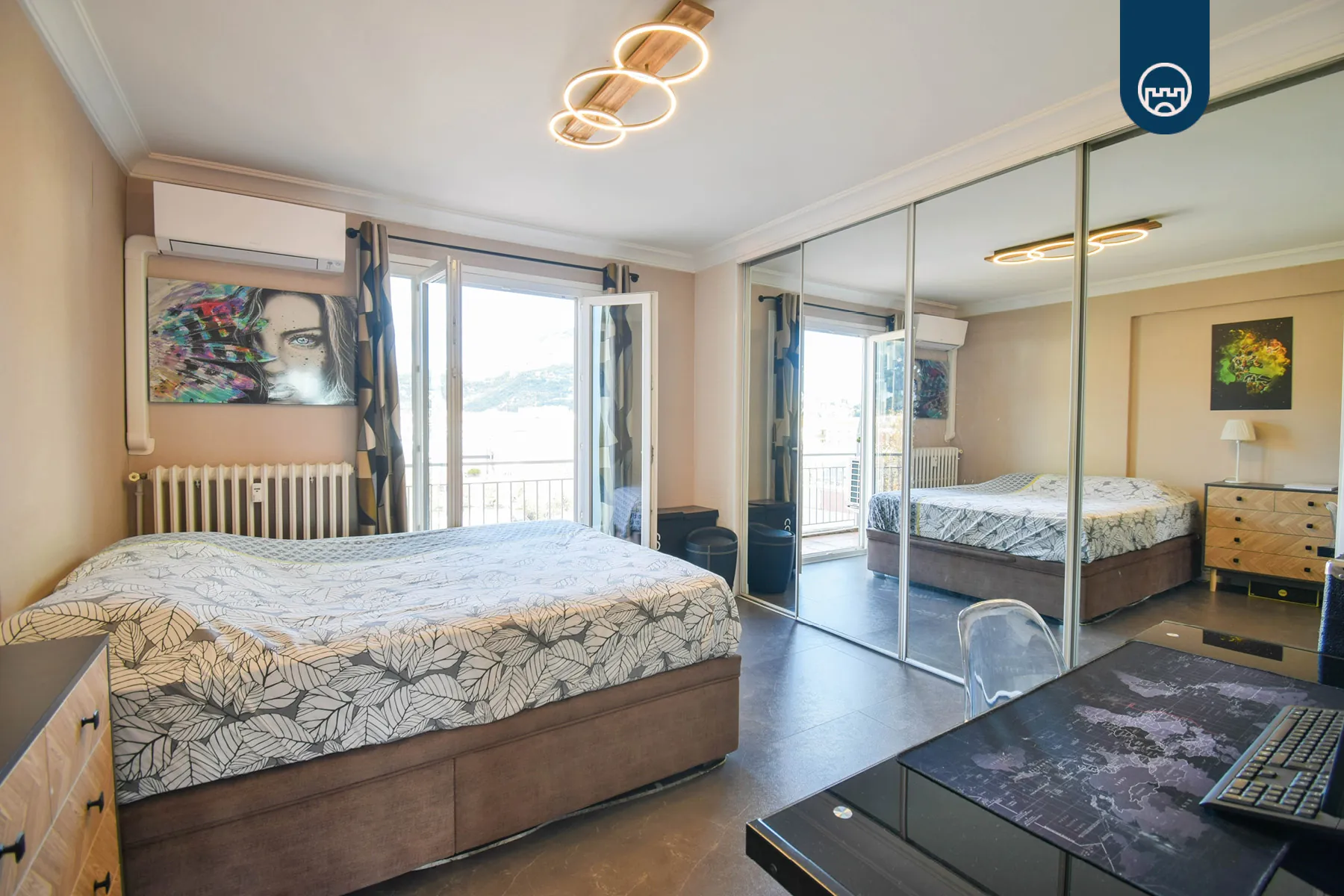 Appartement 2 pièces à Nice proche gare - 48 m² avec balcon 