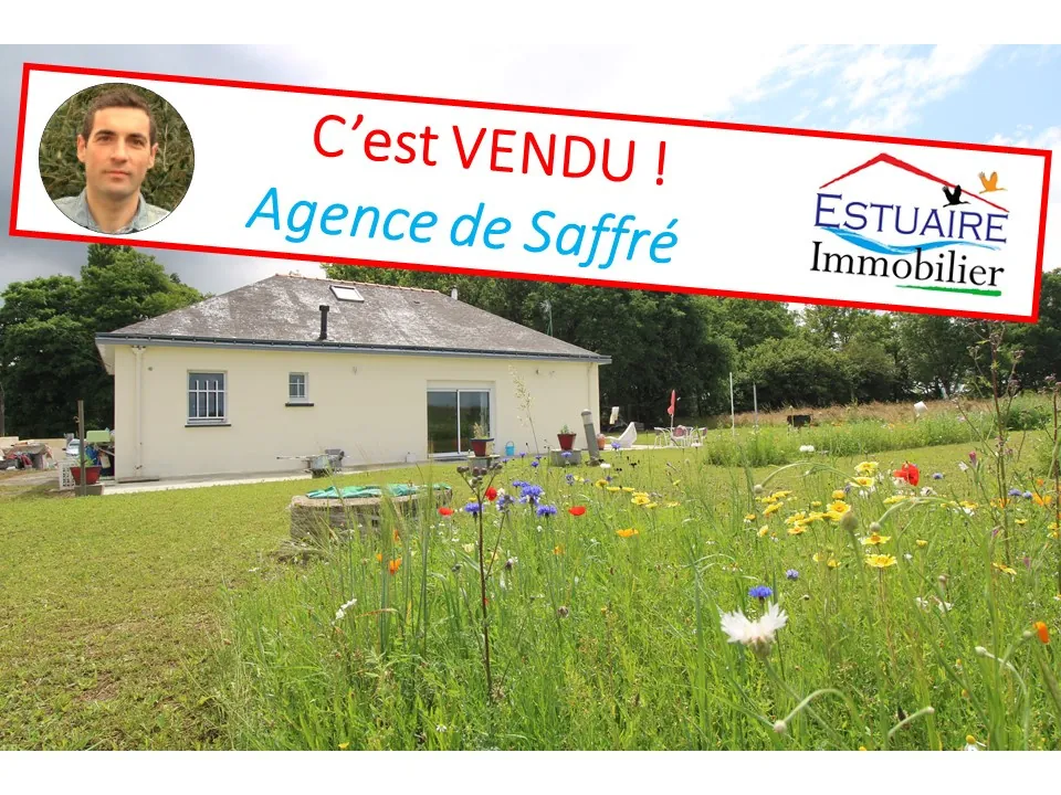 Belle maison à Treffieux avec grand terrain, garage et grenier aménageable