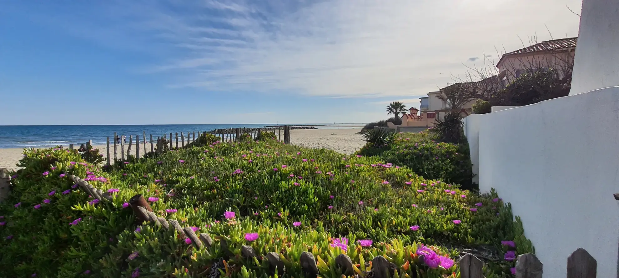 Appartement T2 avec terrasse vue port à Carnon-Plage 