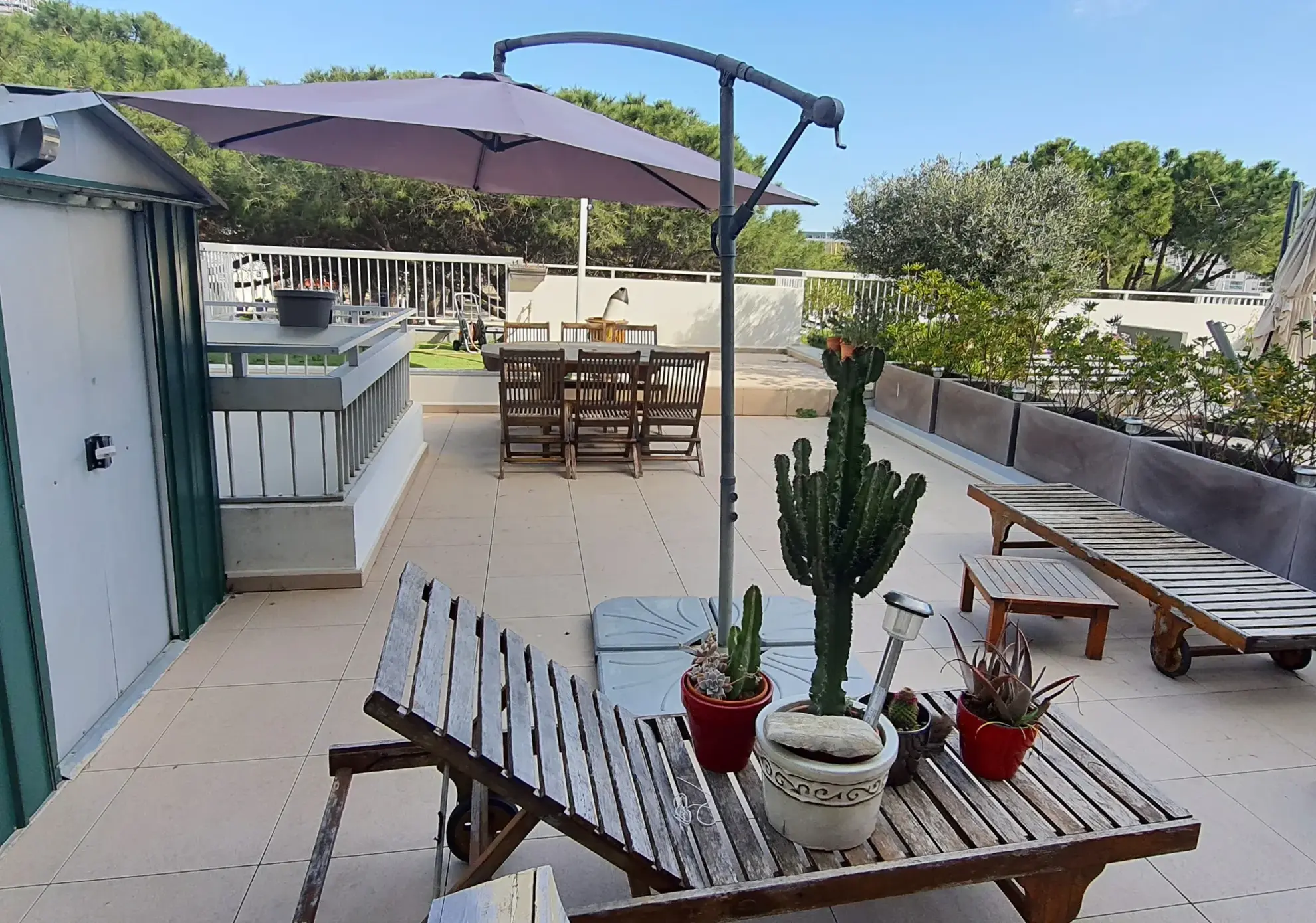 Appartement T2 avec terrasse vue port à Carnon-Plage 