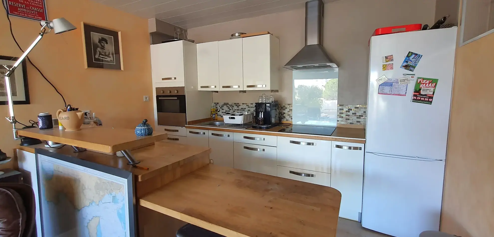 Appartement T2 avec terrasse vue port à Carnon-Plage 