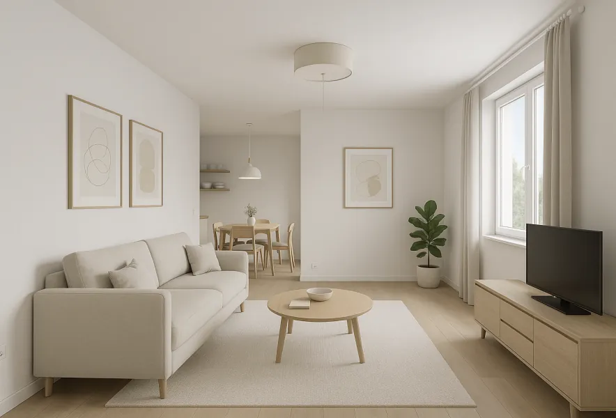 Appartement T2 avec cave et parking près de la mer à Berck 