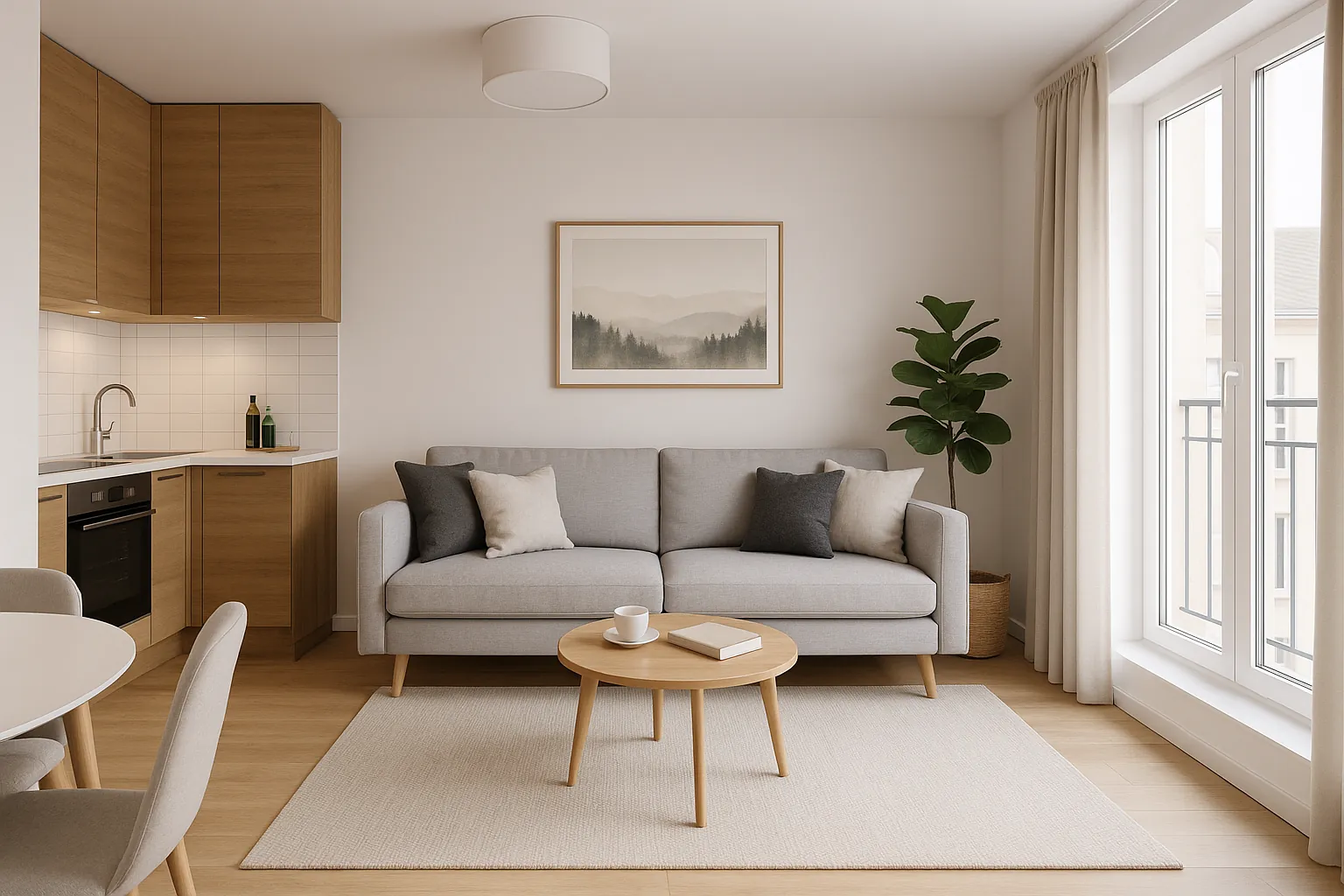 Appartement T2 avec cave et parking près de la mer à Berck 