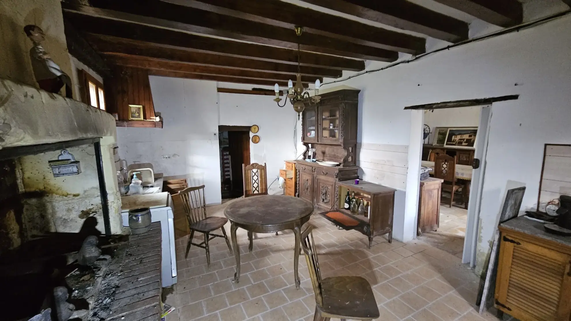 Maison à rénover de 62 m² avec garage à Saint Arnoult - Projet d'aménagement rural 