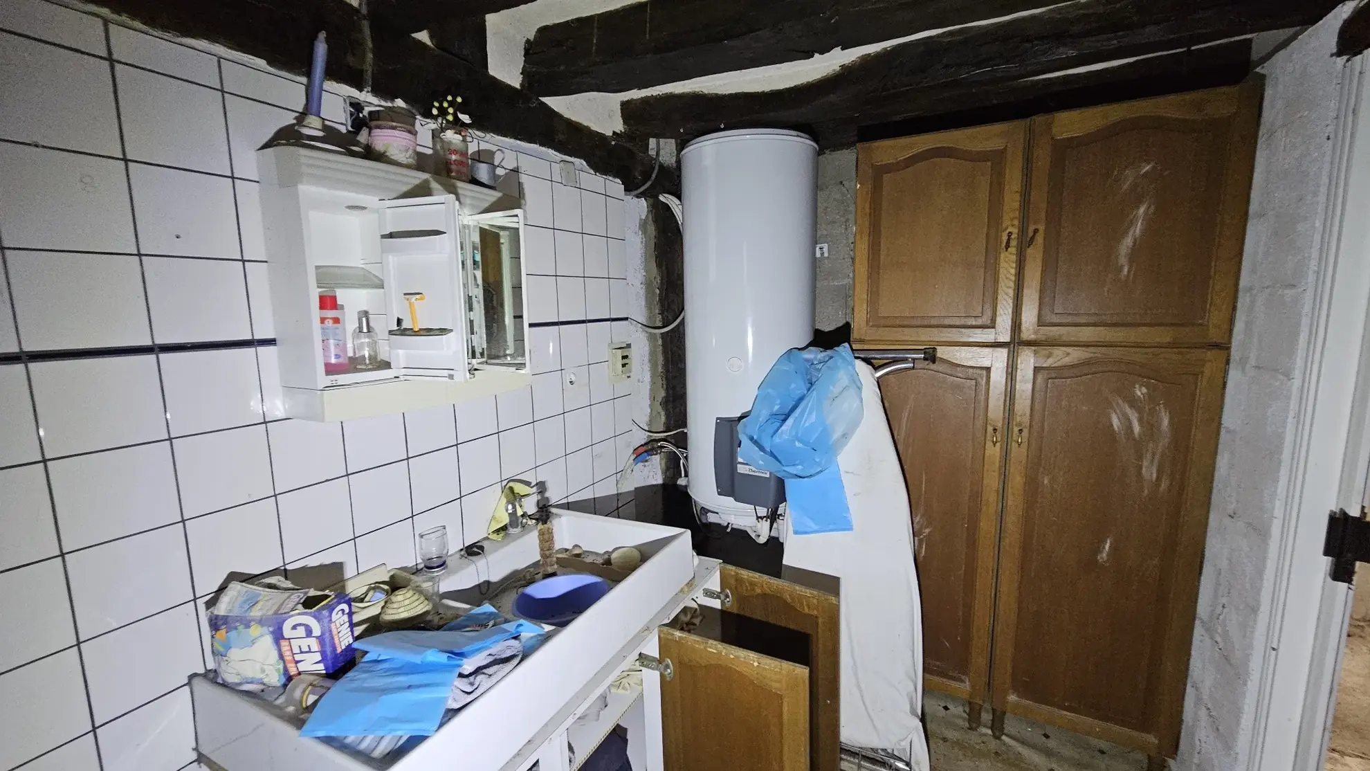 Maison à rénover de 62 m² avec garage à Saint Arnoult - Projet d'aménagement rural 