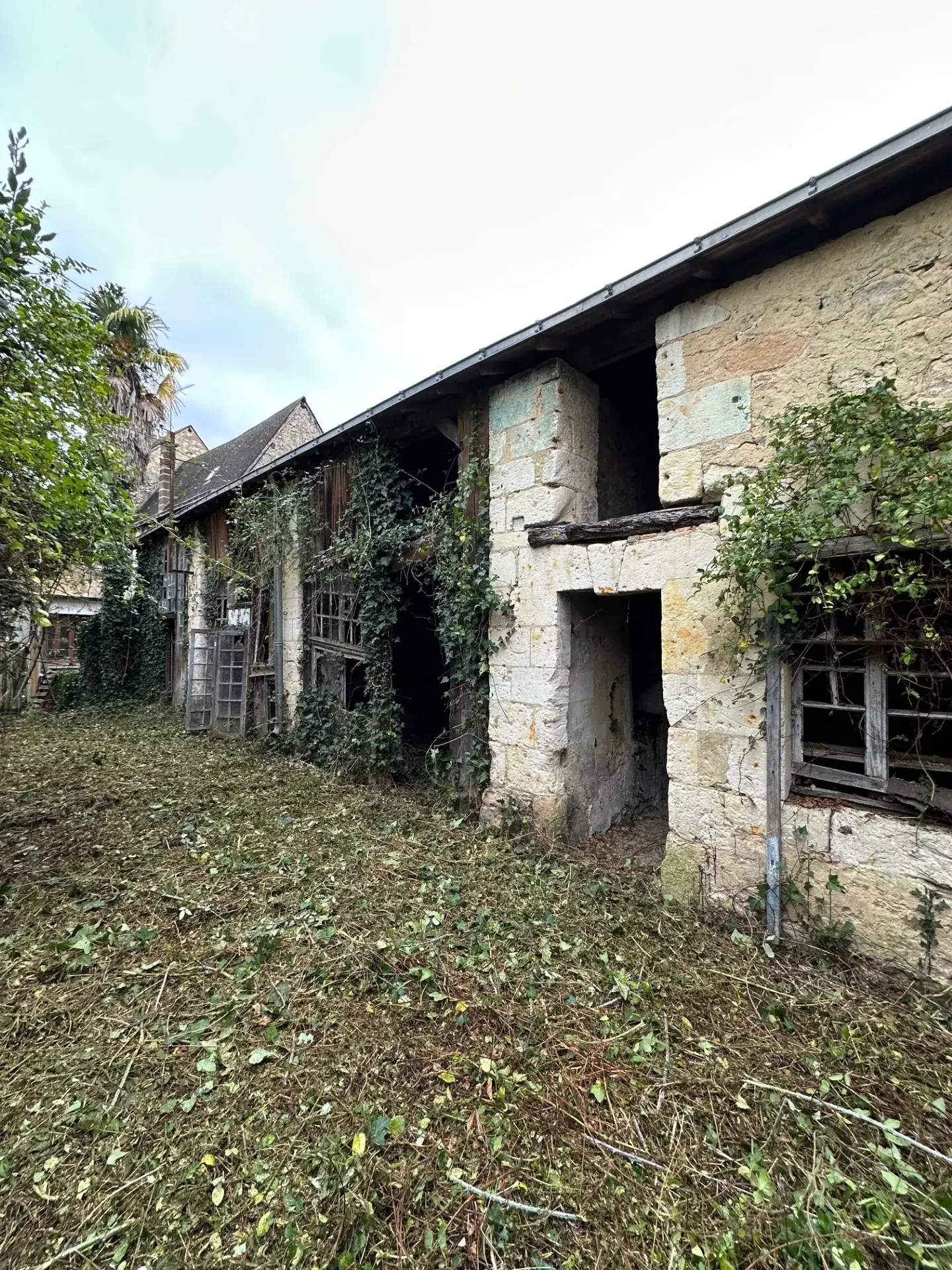 Immeuble ancien à rénover au centre-ville de Baugé – Opportunité d'investissement 