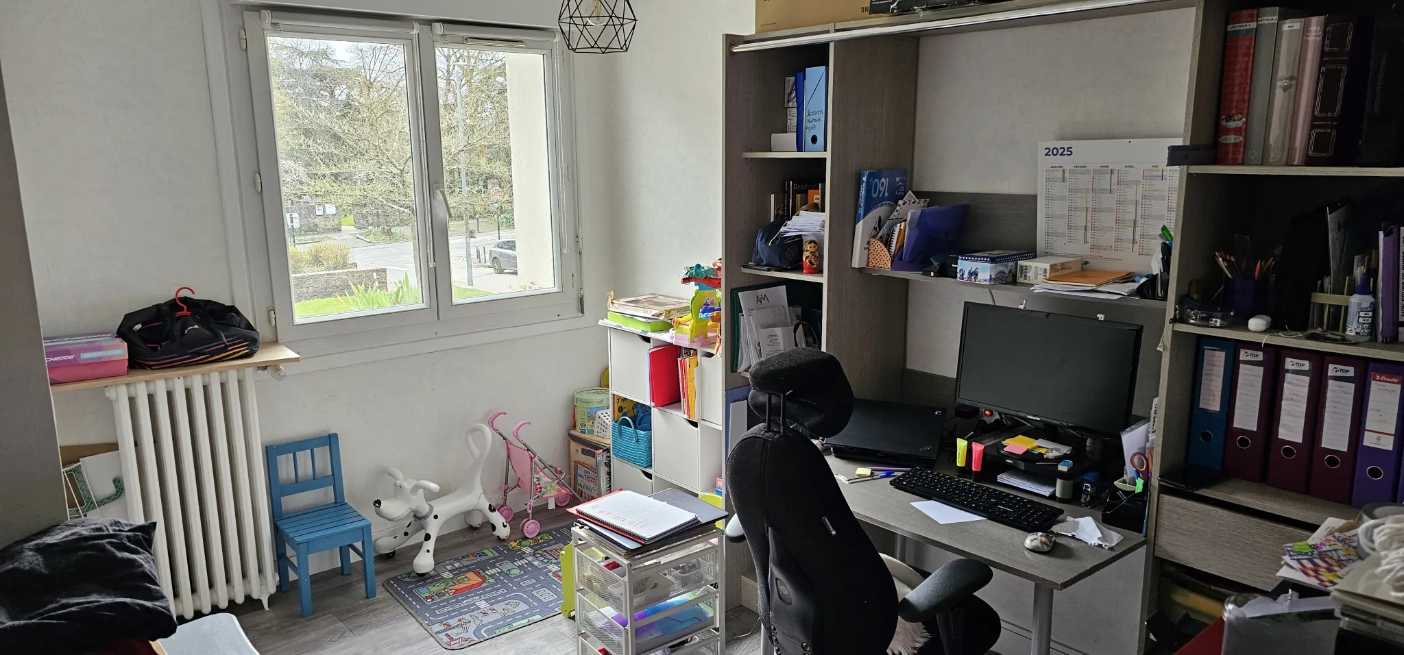 Appartement 3 chambres lumineux à vendre à Nantes, proche parc de Procé 