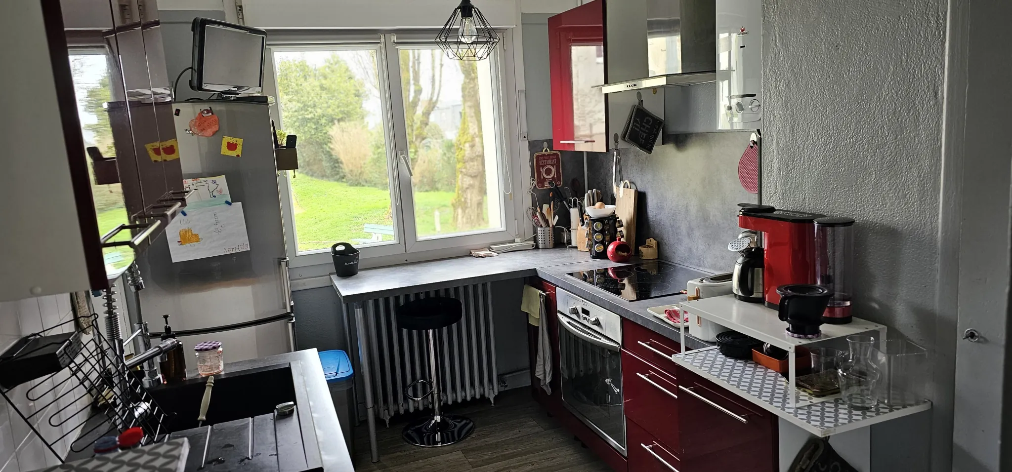 Appartement 3 chambres lumineux à vendre à Nantes, proche parc de Procé 