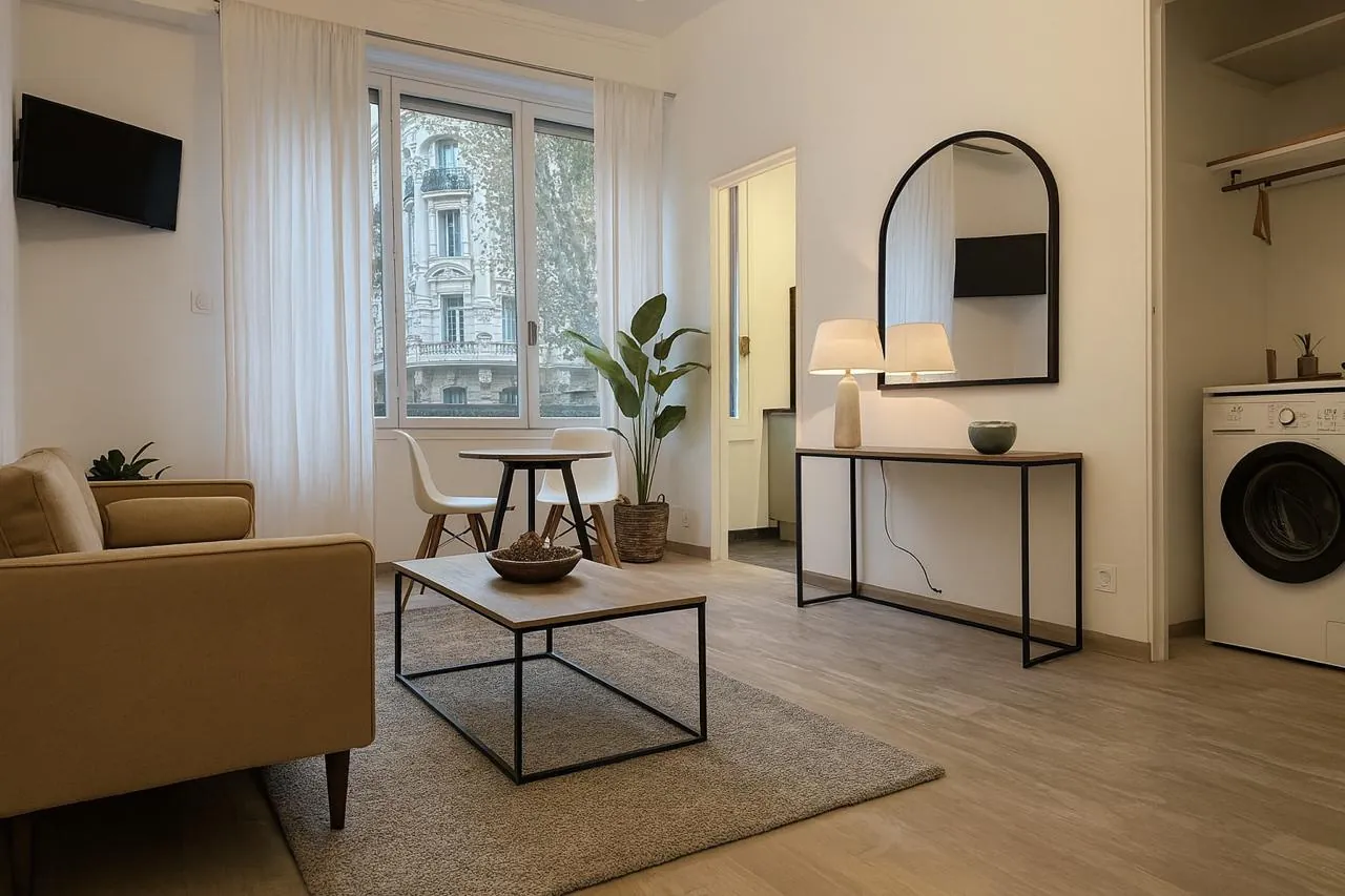 Studio spacieux de 31 m2 à Nice, emplacement idéal au centre-ville