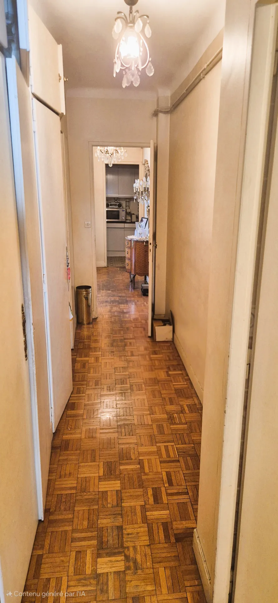 Rare appartement traversant de 102 m² à Marseille 1er, potentiel de rénovation élevé 