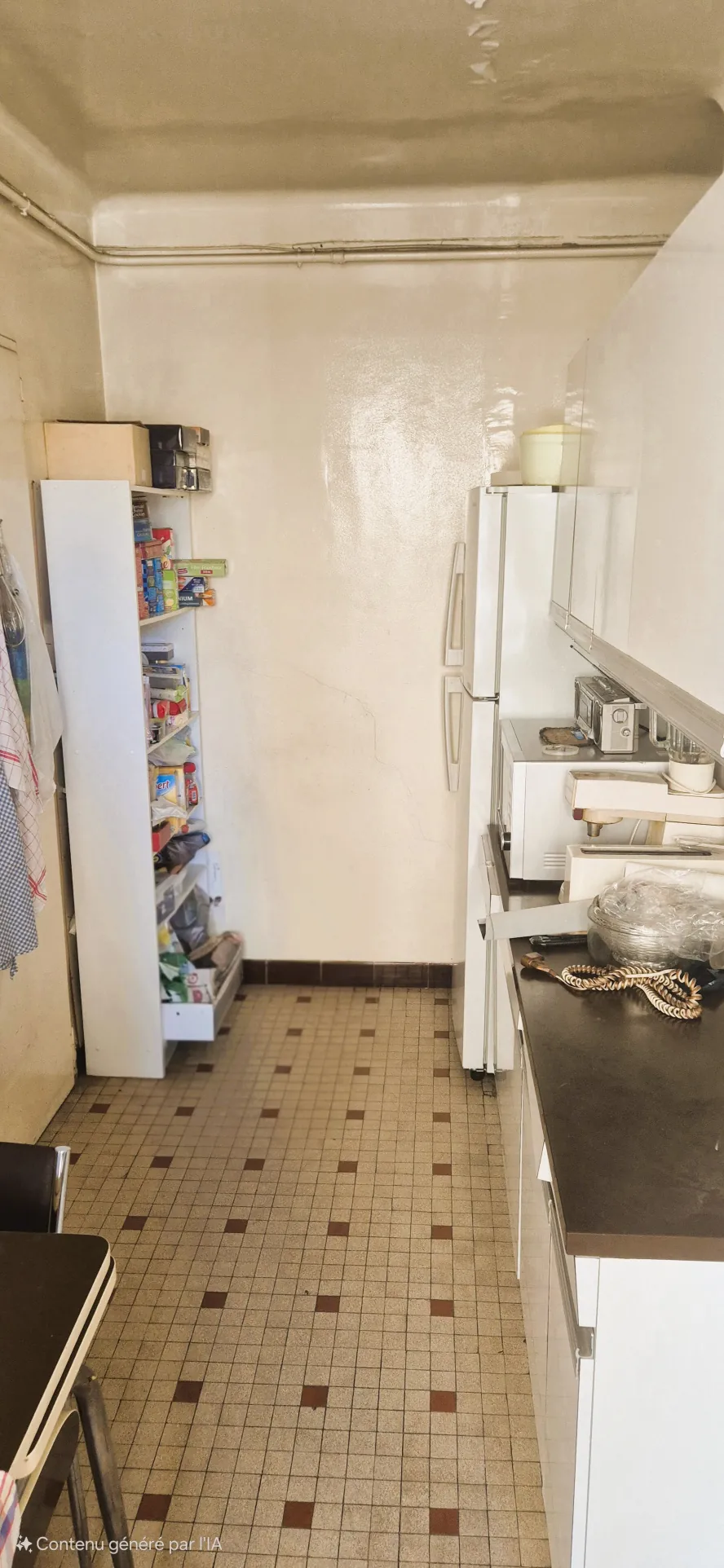 Rare appartement traversant de 102 m² à Marseille 1er, potentiel de rénovation élevé 