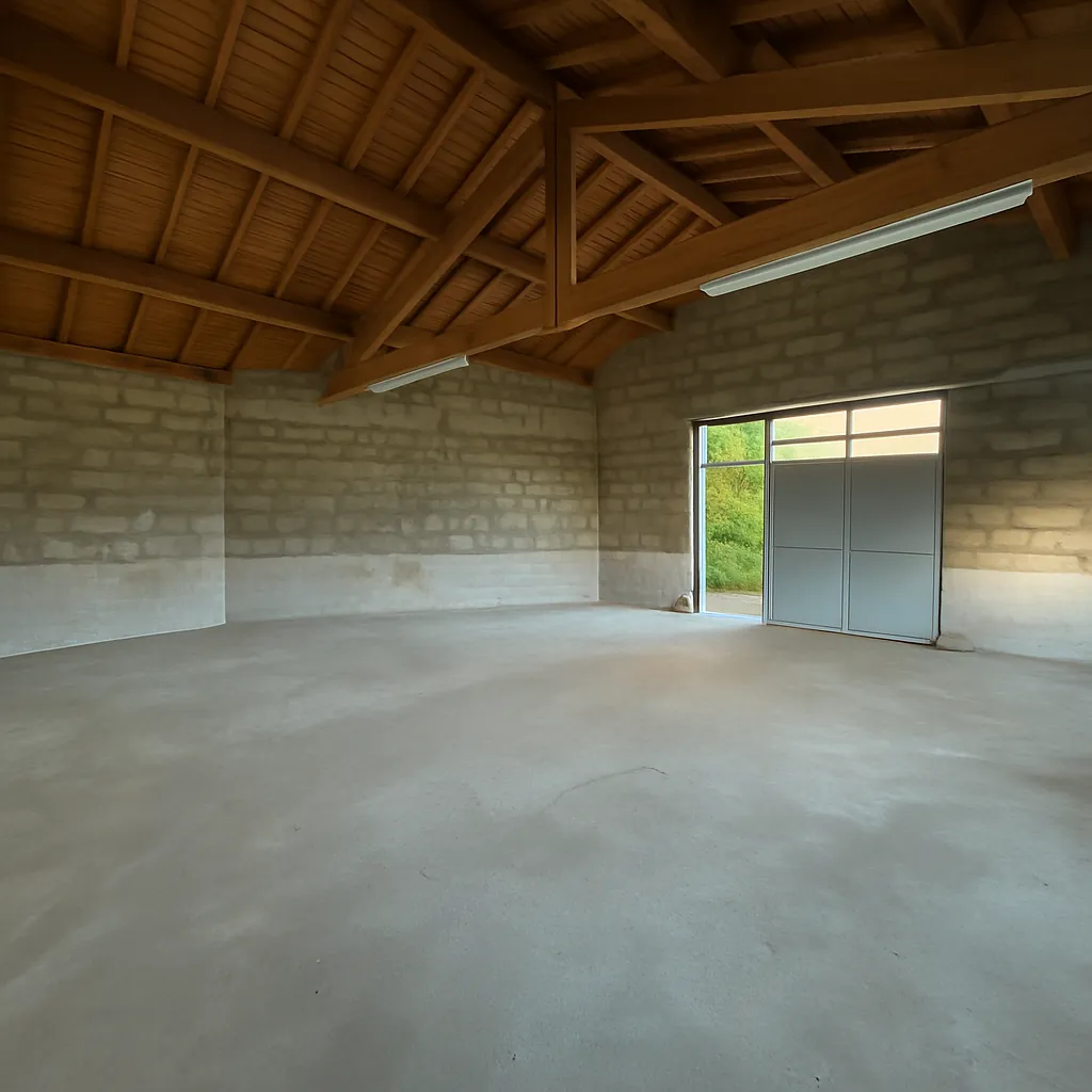 Maison avec hangar et garages à Saint-Étienne secteur Terres Noires 