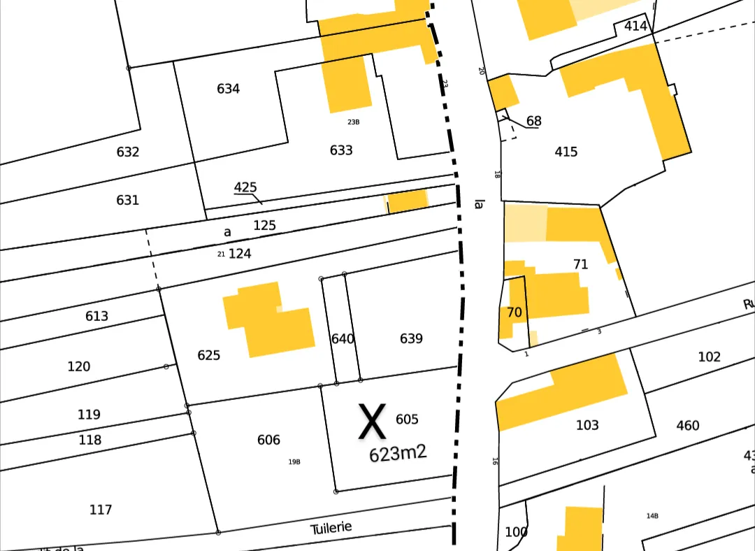Terrain constructible à vendre à Appoigny, secteur calme, proche commodités